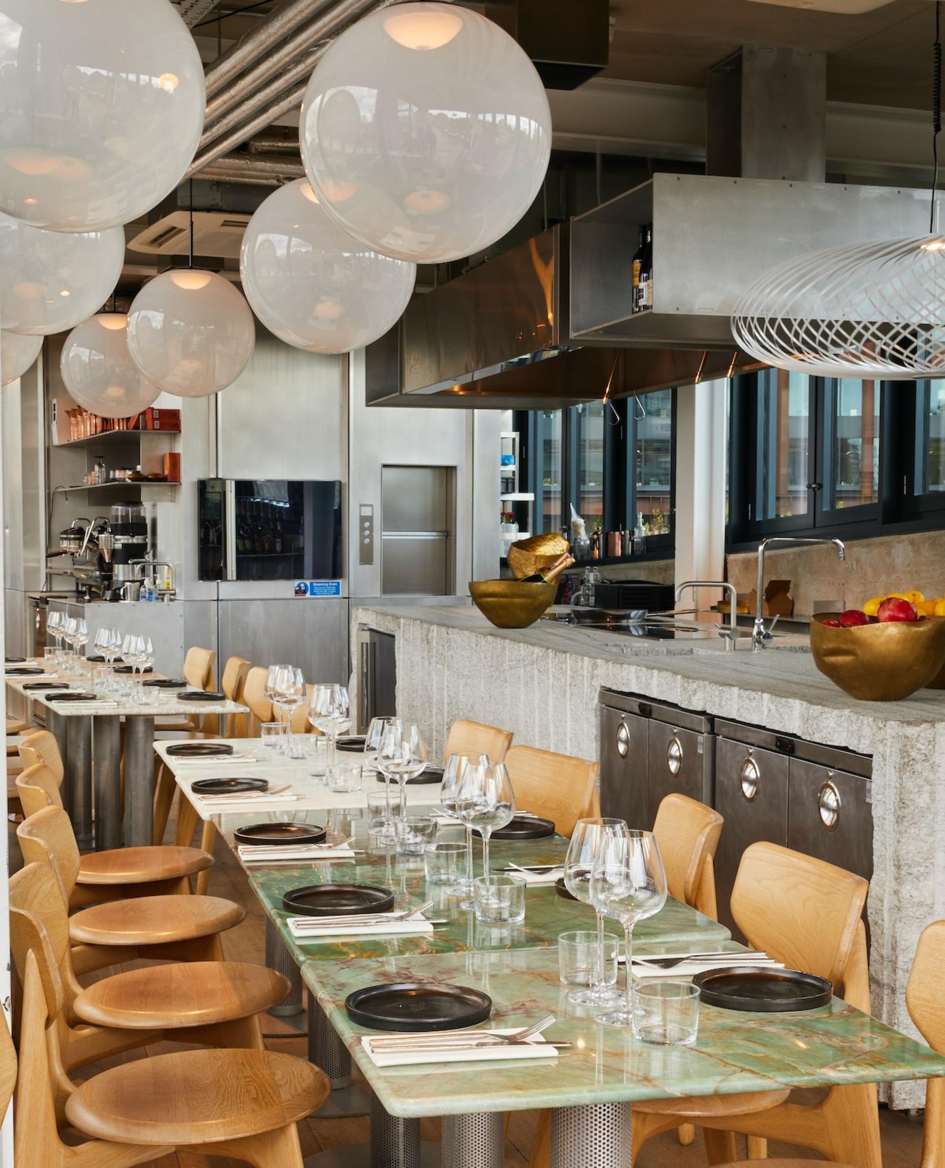 First Floor Dining Room and Terrace
