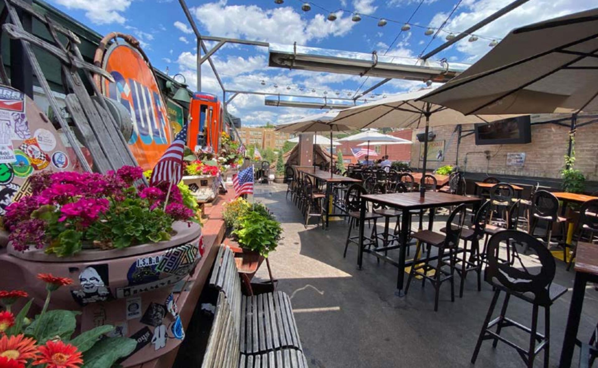Rooftop Patio & Mezzanine