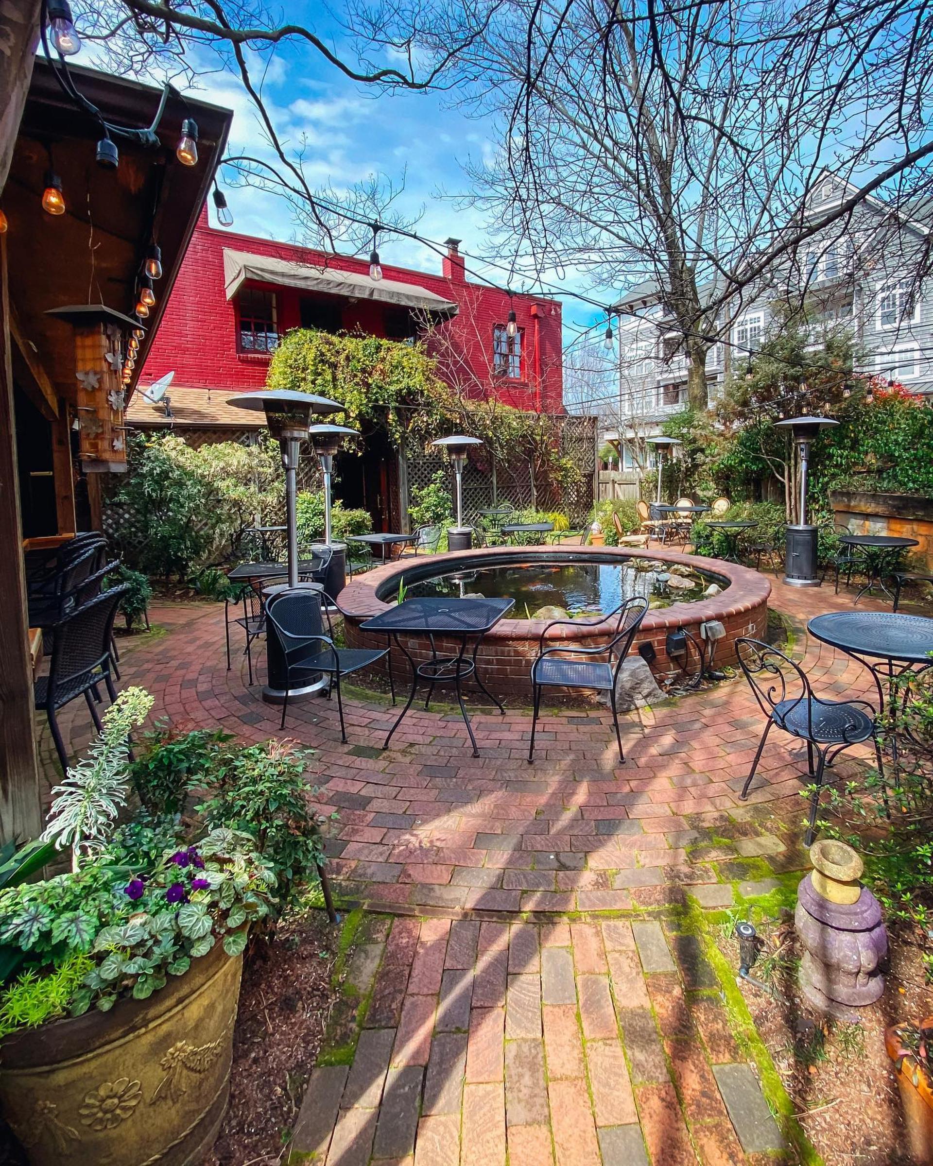 Partial Garden Patio