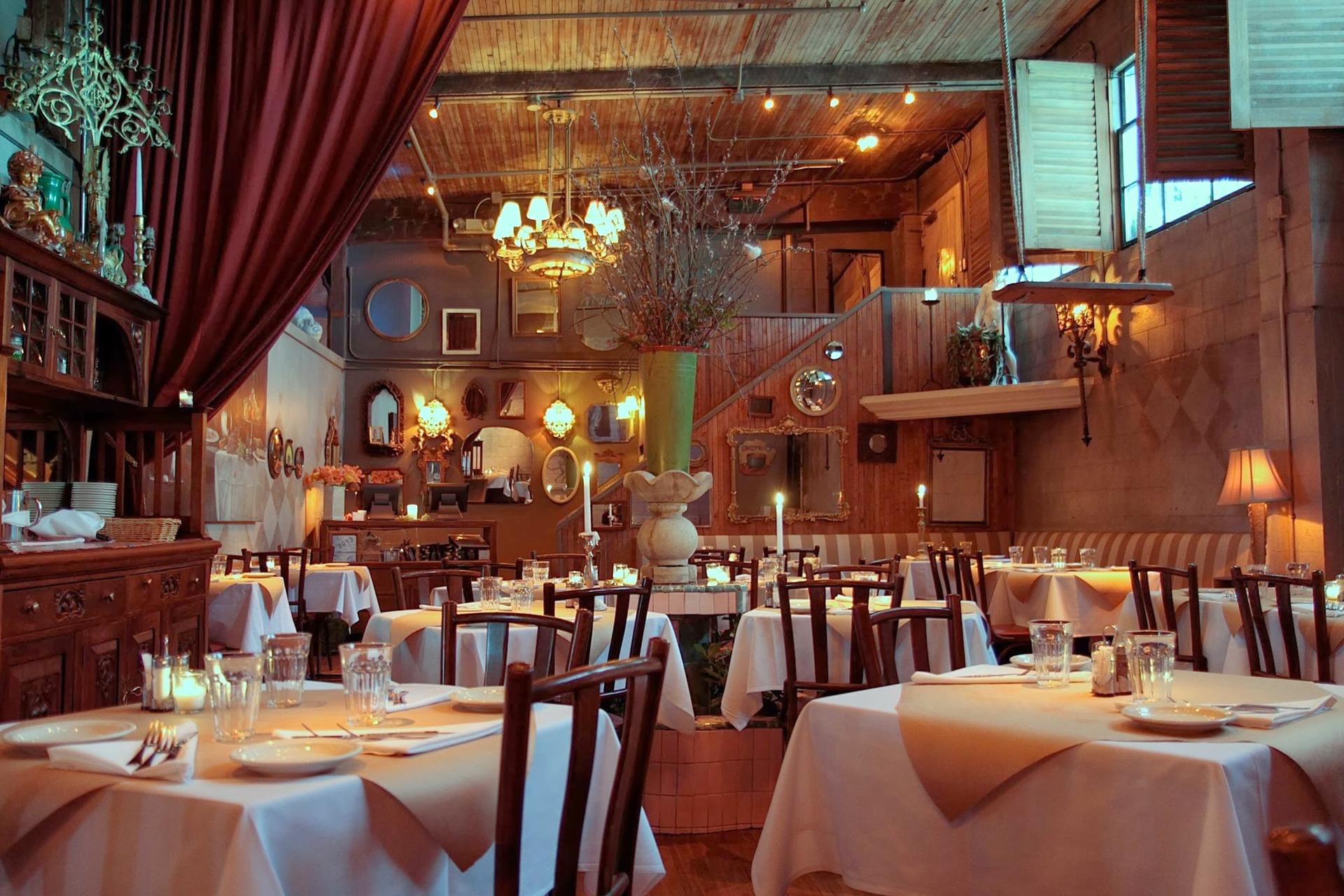 Indoor Dining Area