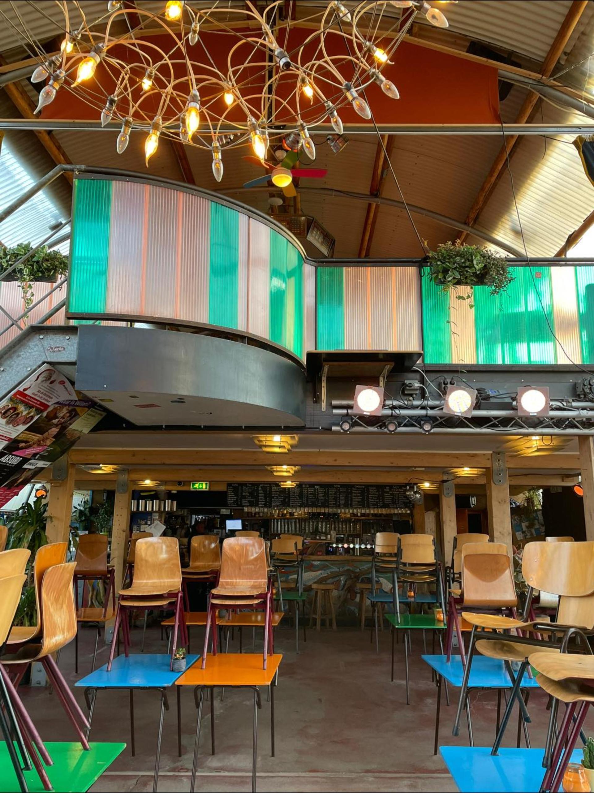 Outdoor Terrace and Tent