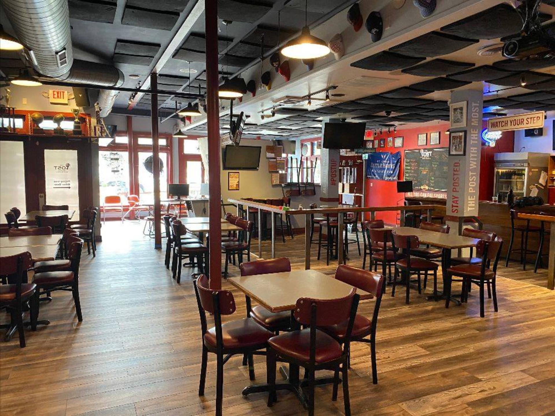 Main Bar and Dining Area
