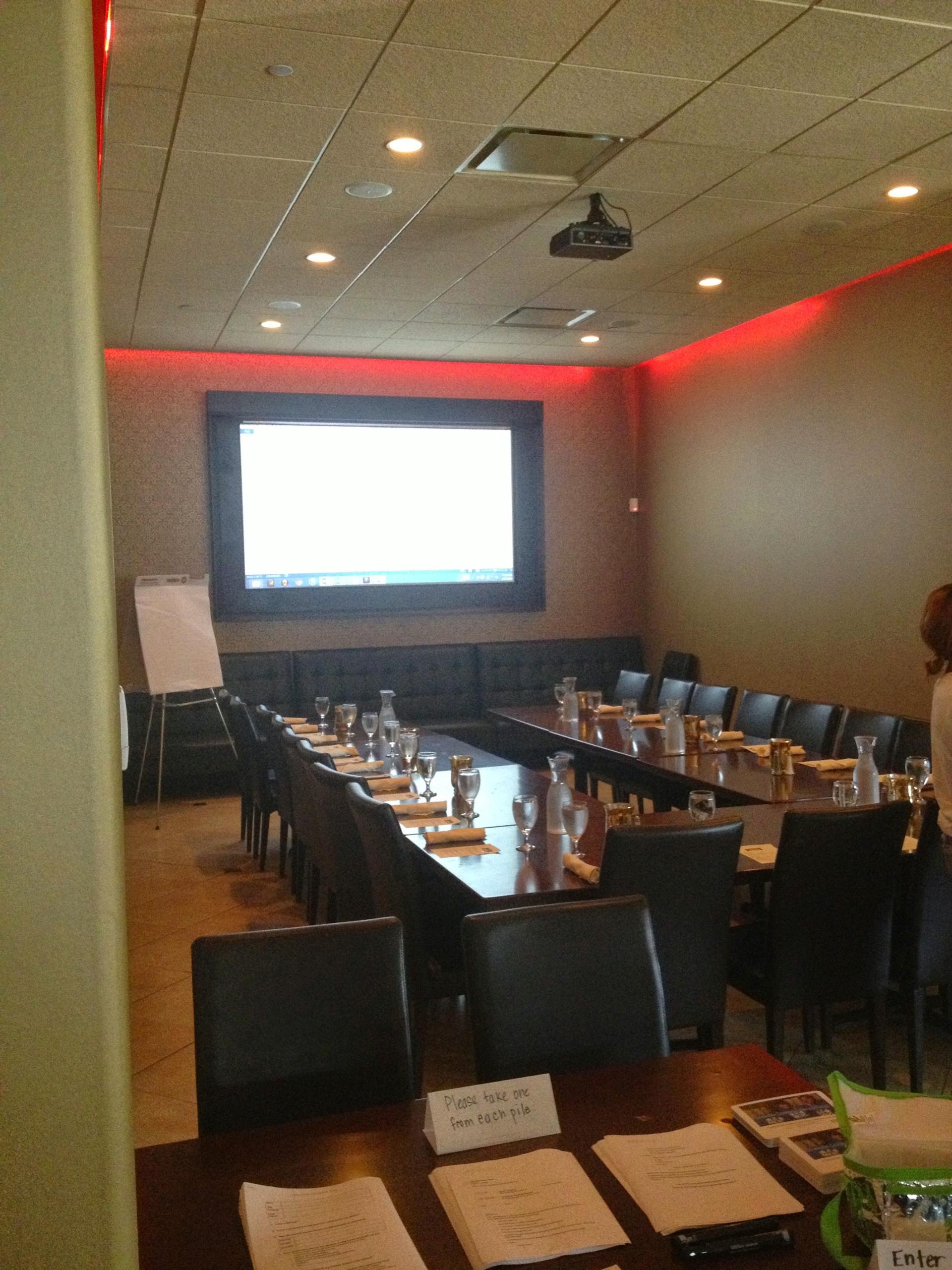 Semi Private Dining Area