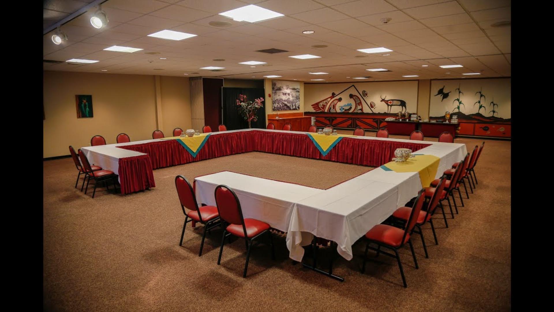 Silver & Turquoise Ballroom