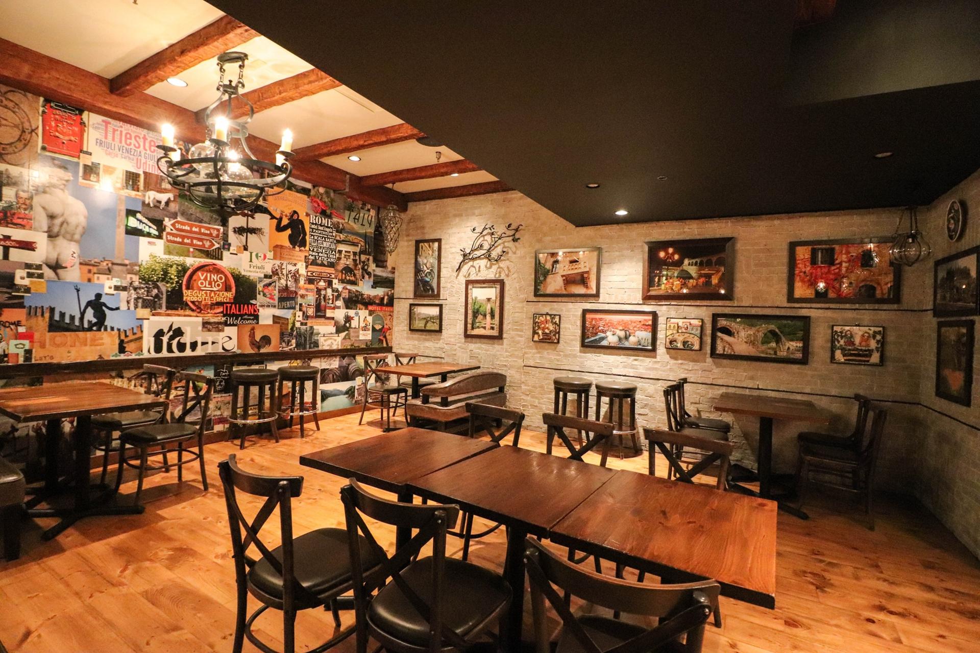 Main Bar and Dining Area