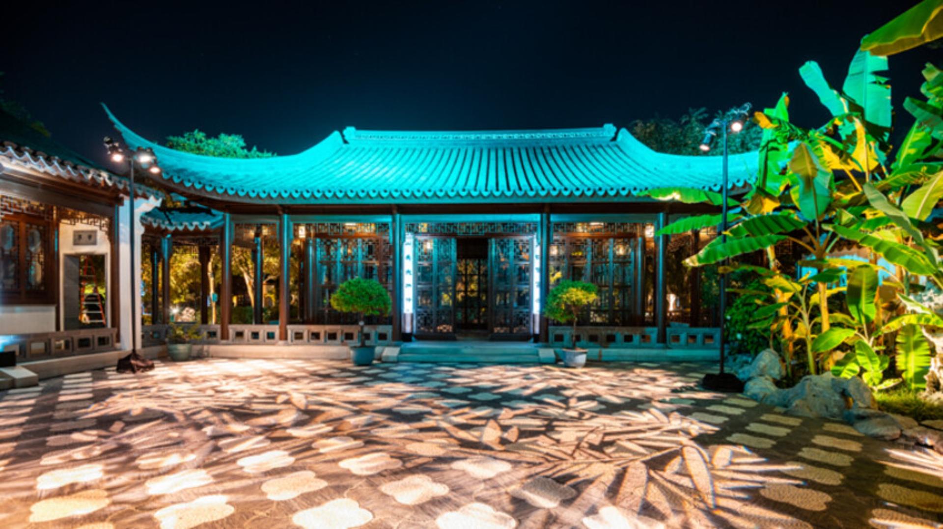 Chinese Garden Tea House Complex