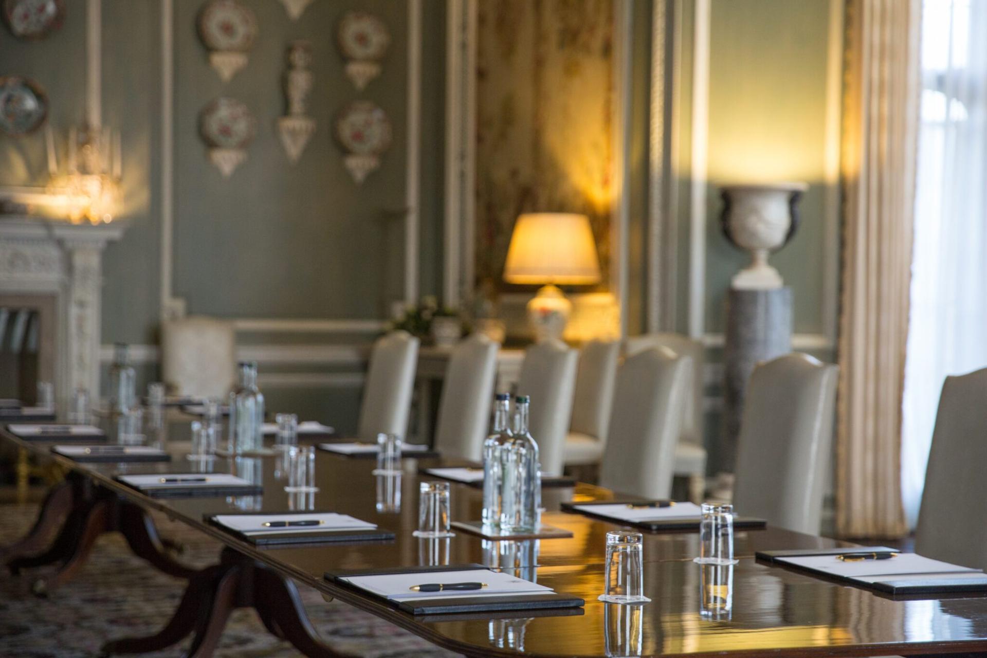Castle Dining Room & Library