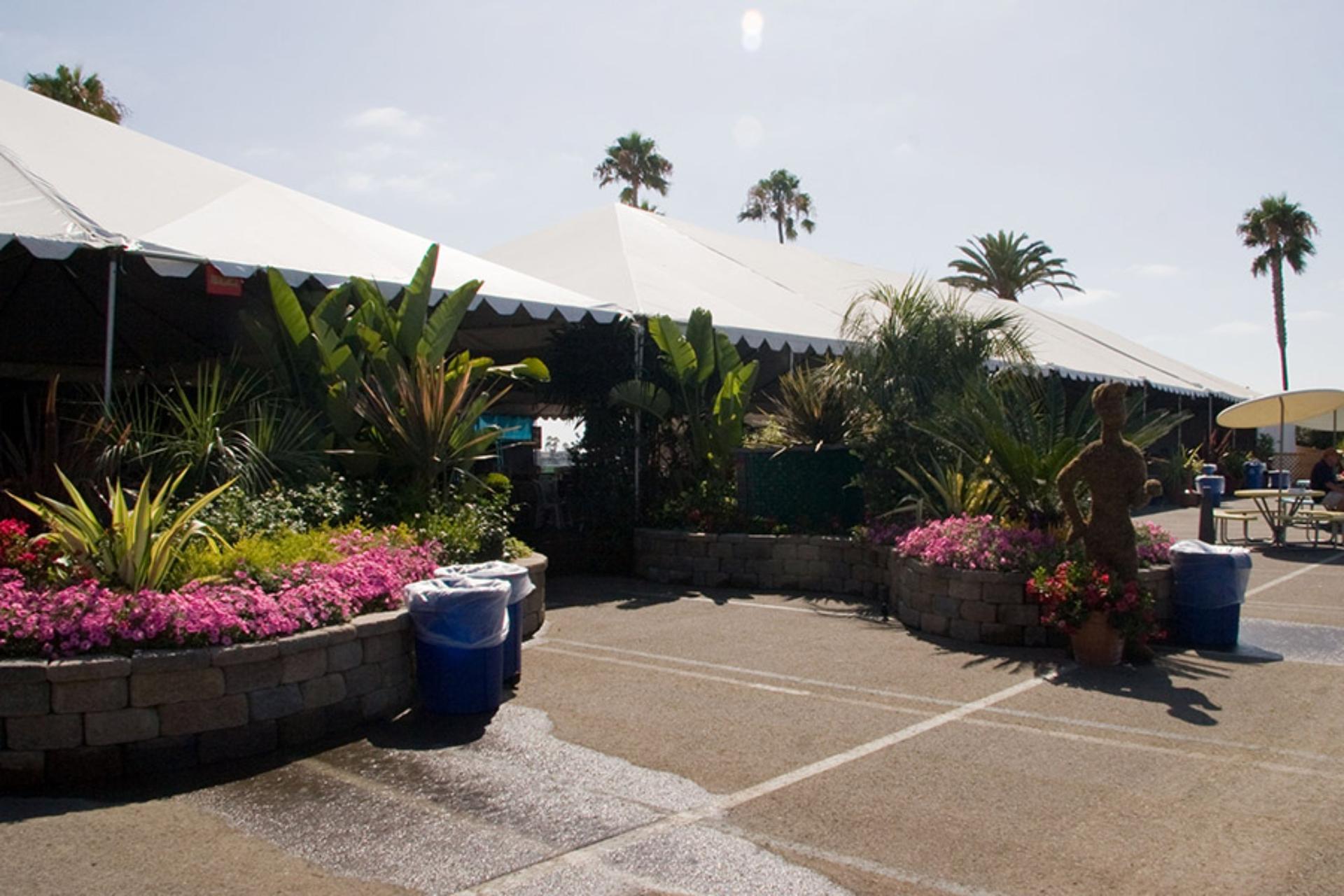 Seaside Tropical Cabana