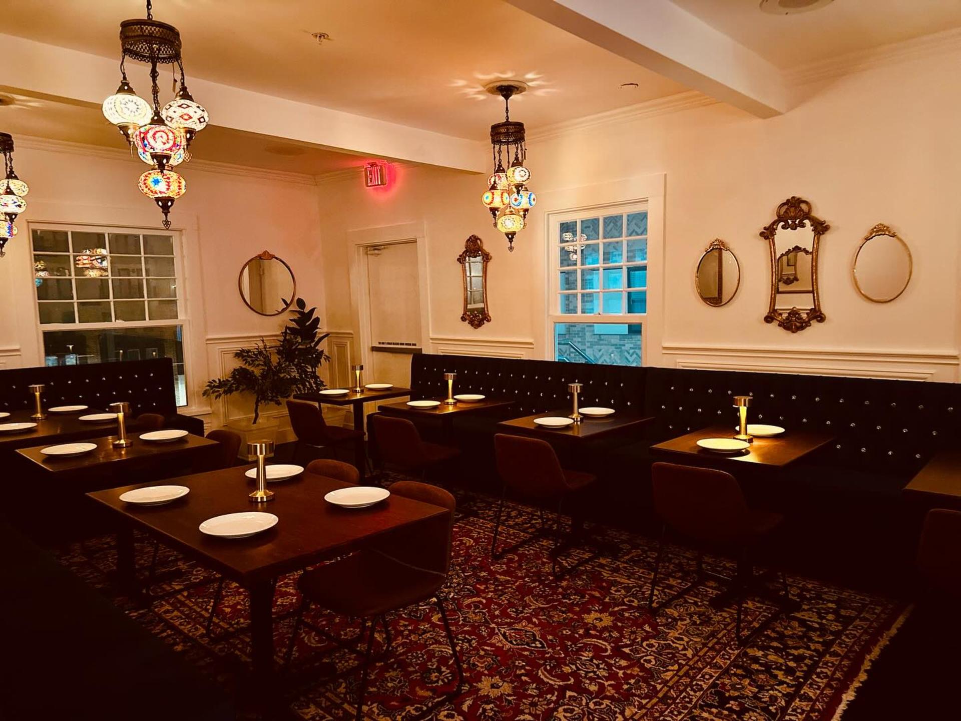 Upstairs Bar & Dining Area
