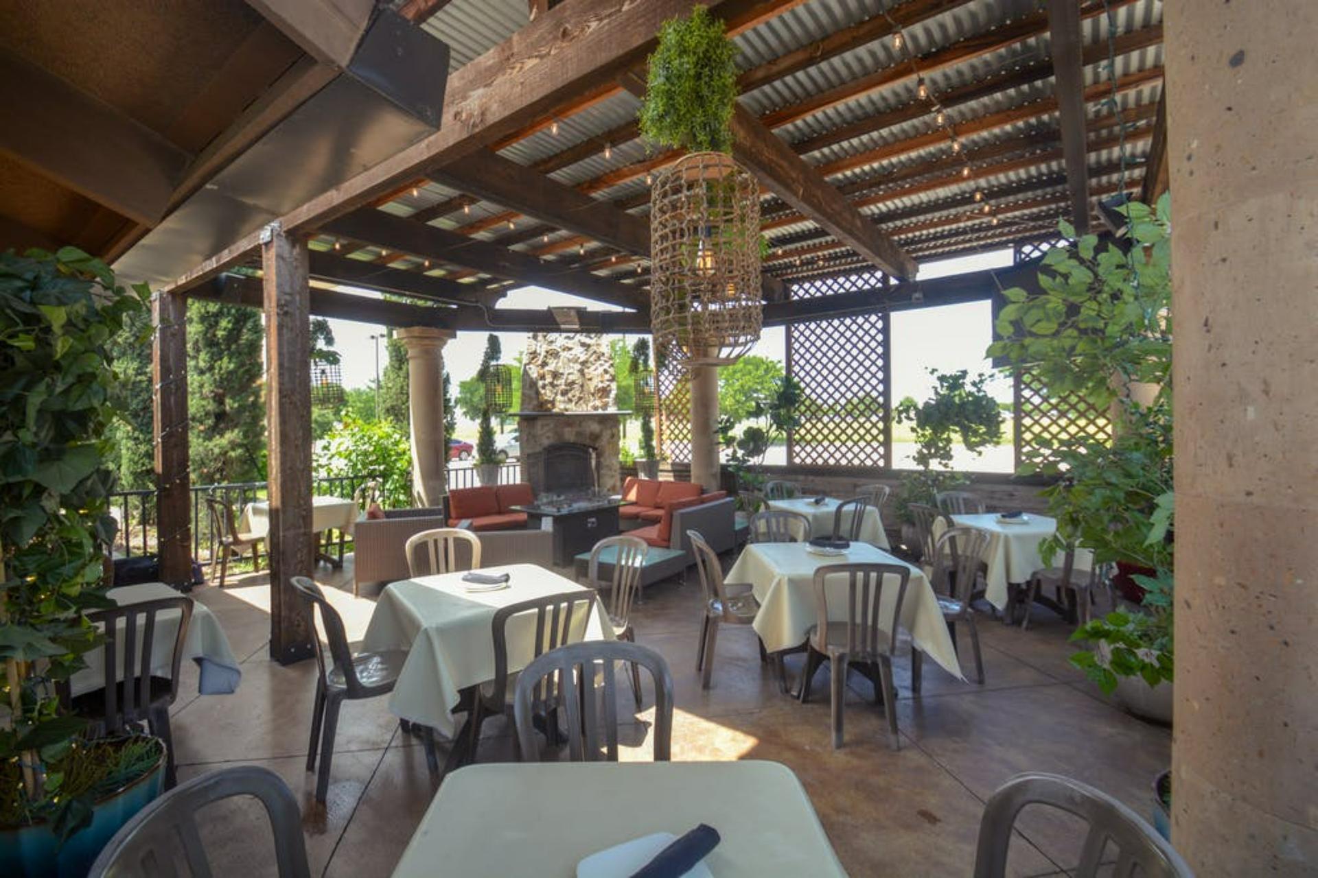 Sidecar Tavern Fireplace Patio