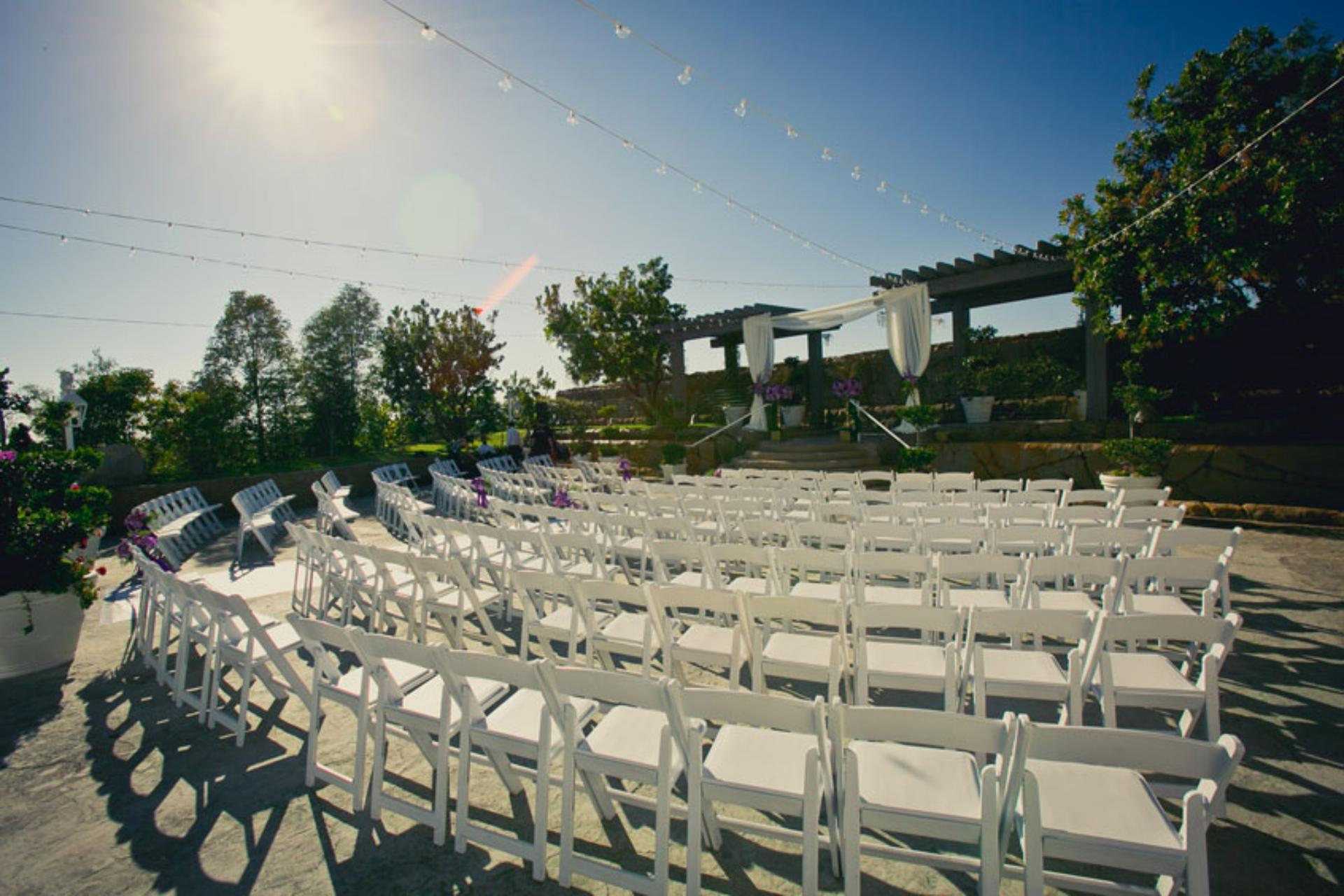 Water Wall Ceremony Site
