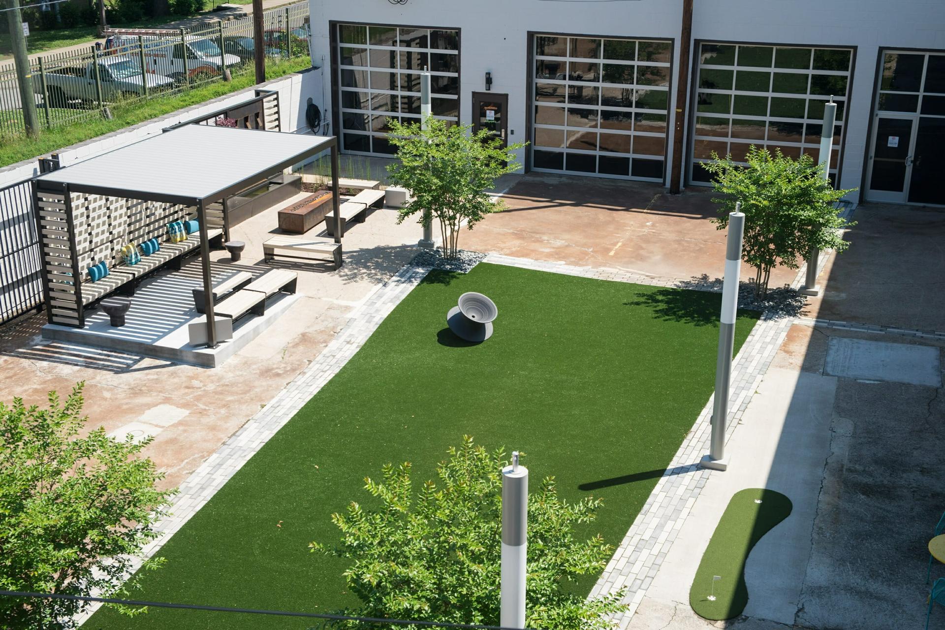 Rec Hall & Courtyard
