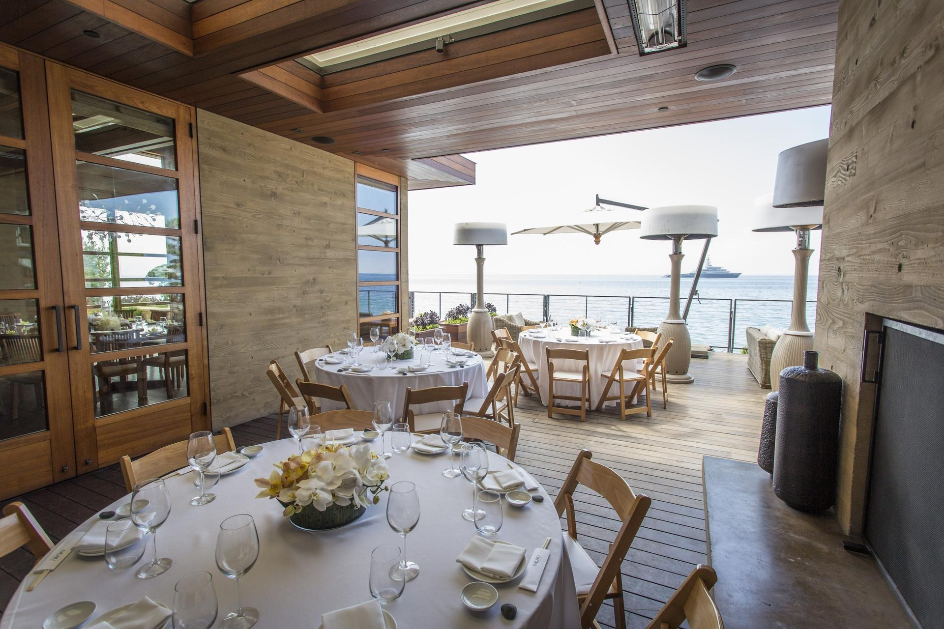 Nobu Private Fireplace Patio