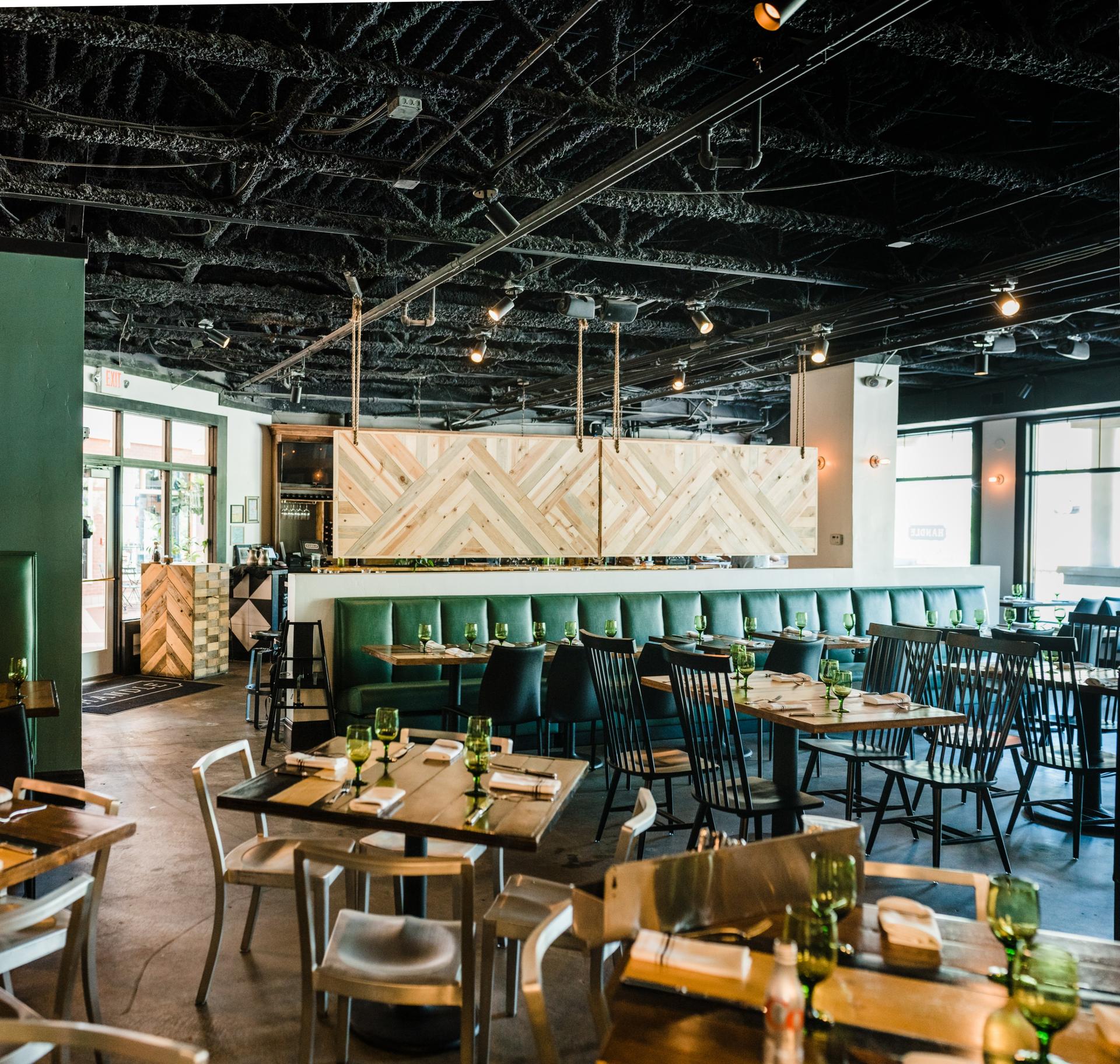 Main Dining Room & Bar + Green Room
