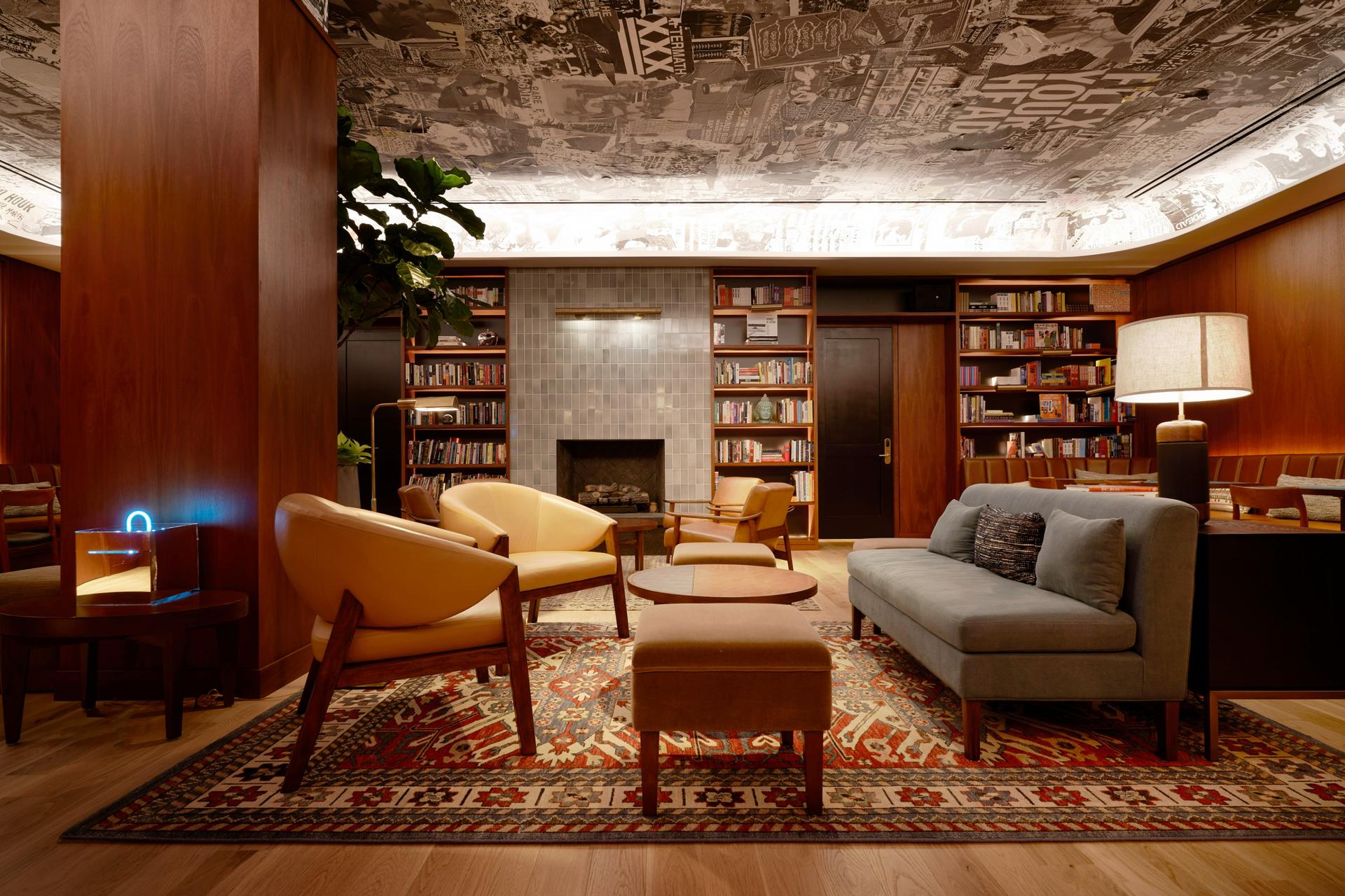 Allegory with Library Area