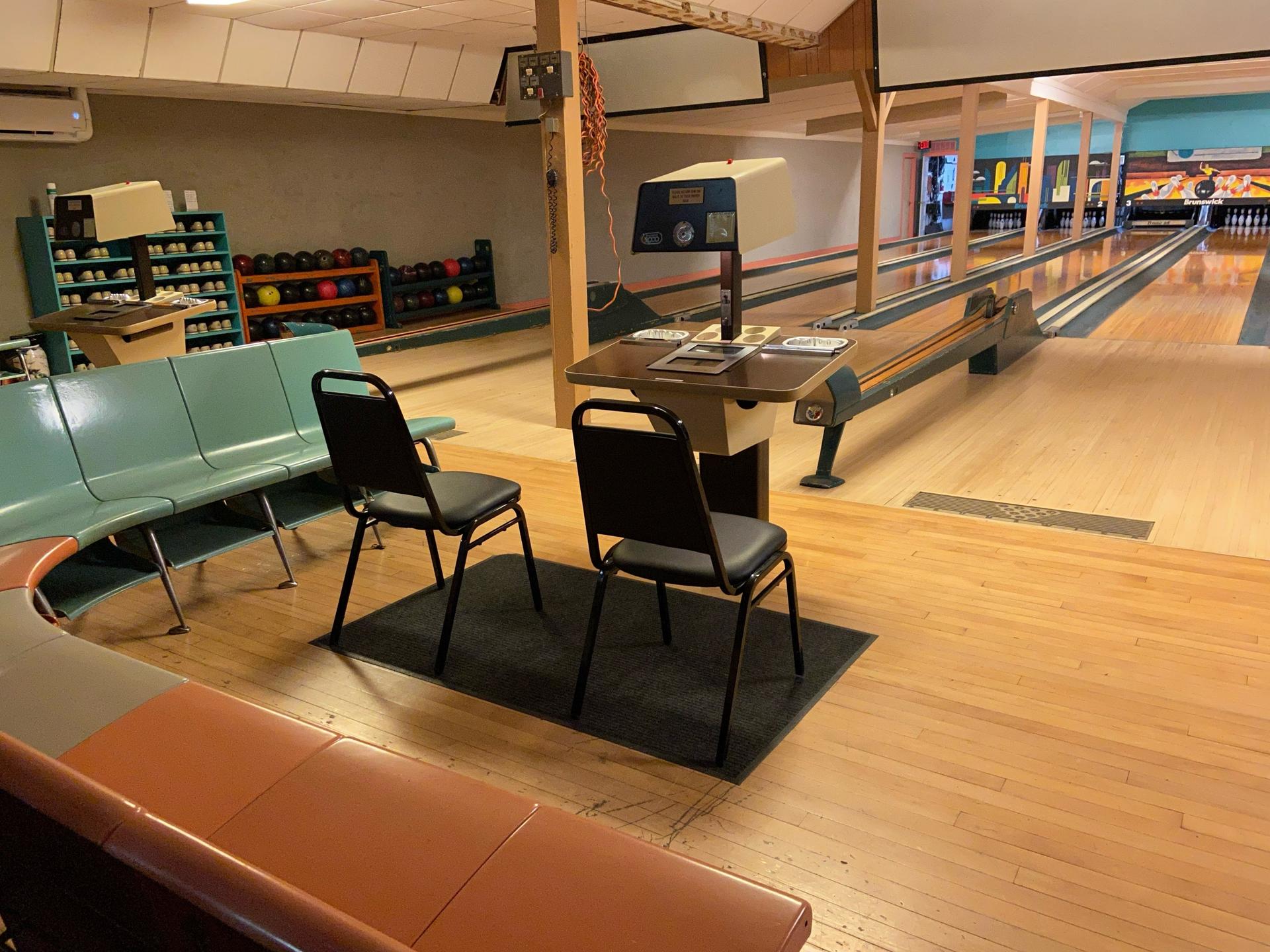 Vintage Bowling Alley