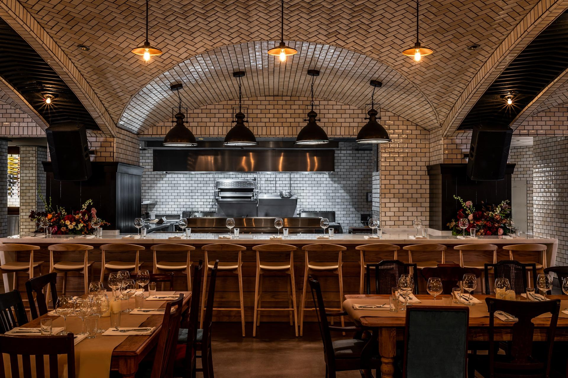 Semi-Private Dining Area