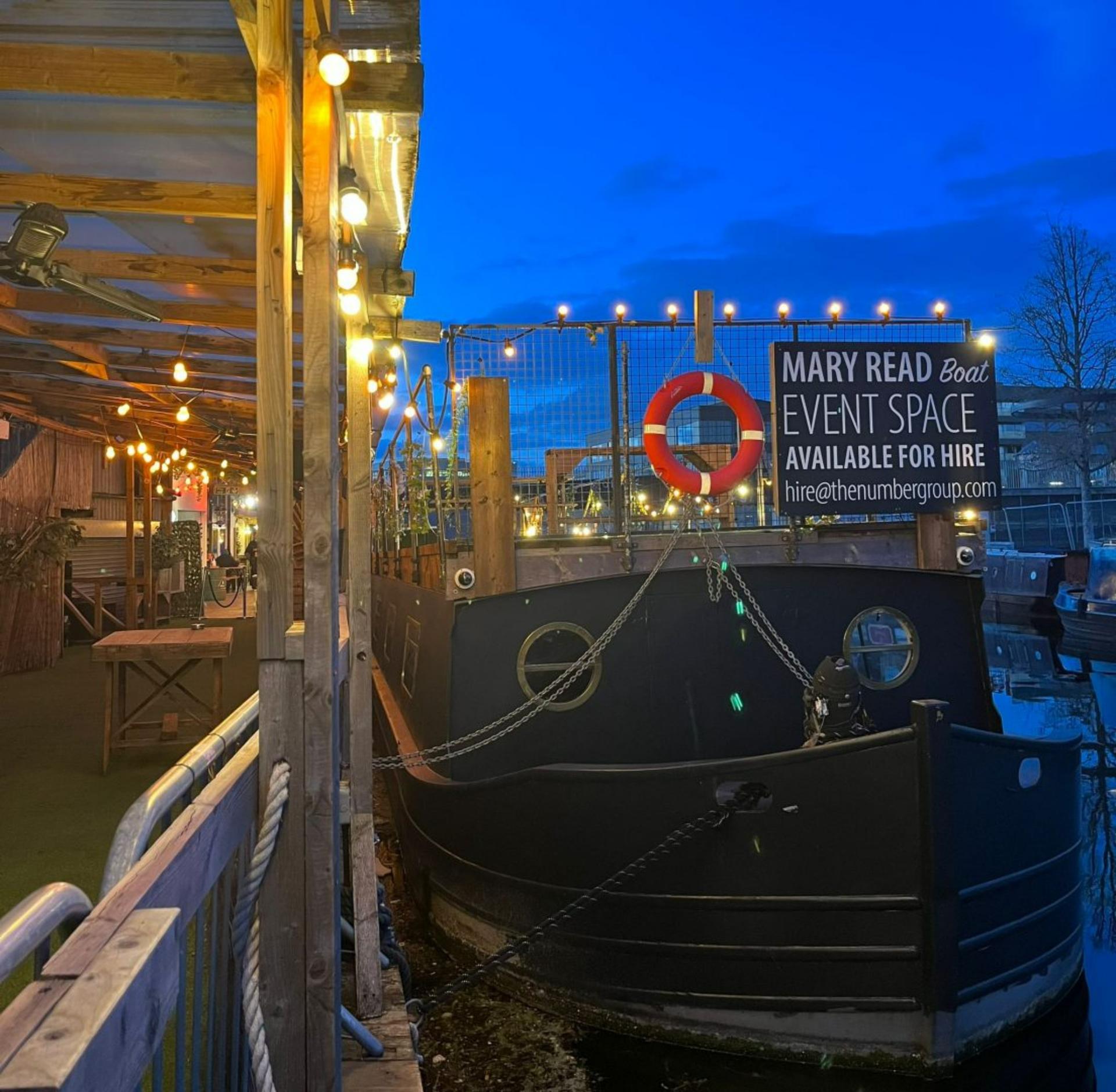 The Mary Read - Inside Boat