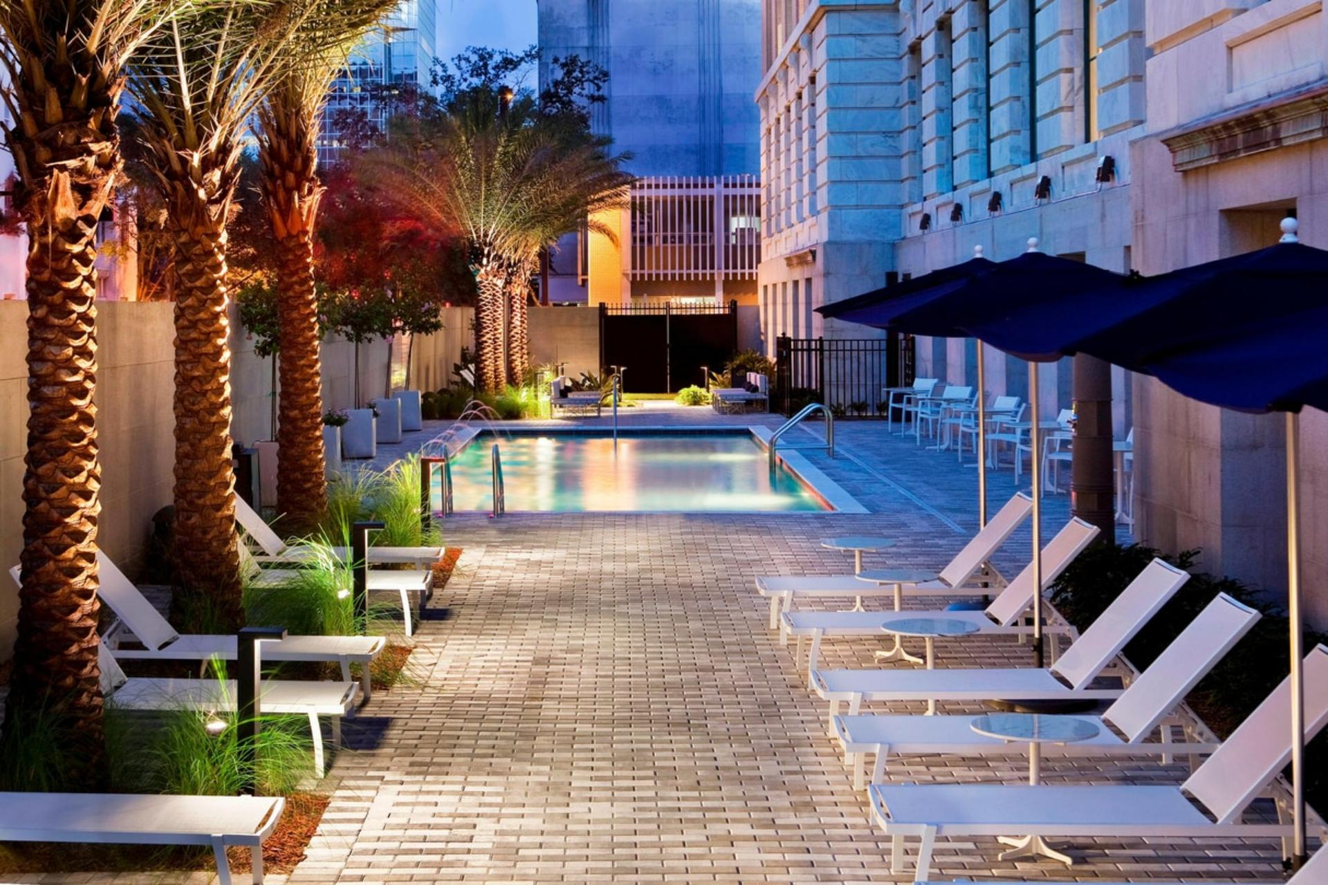Outdoor Pool Area