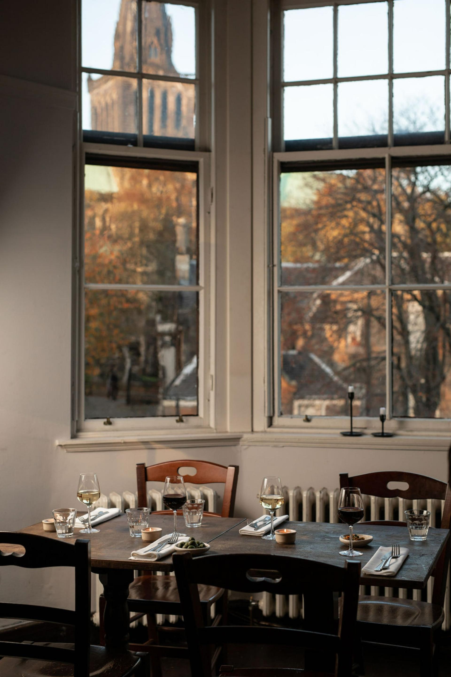 Upstairs at Celentano's