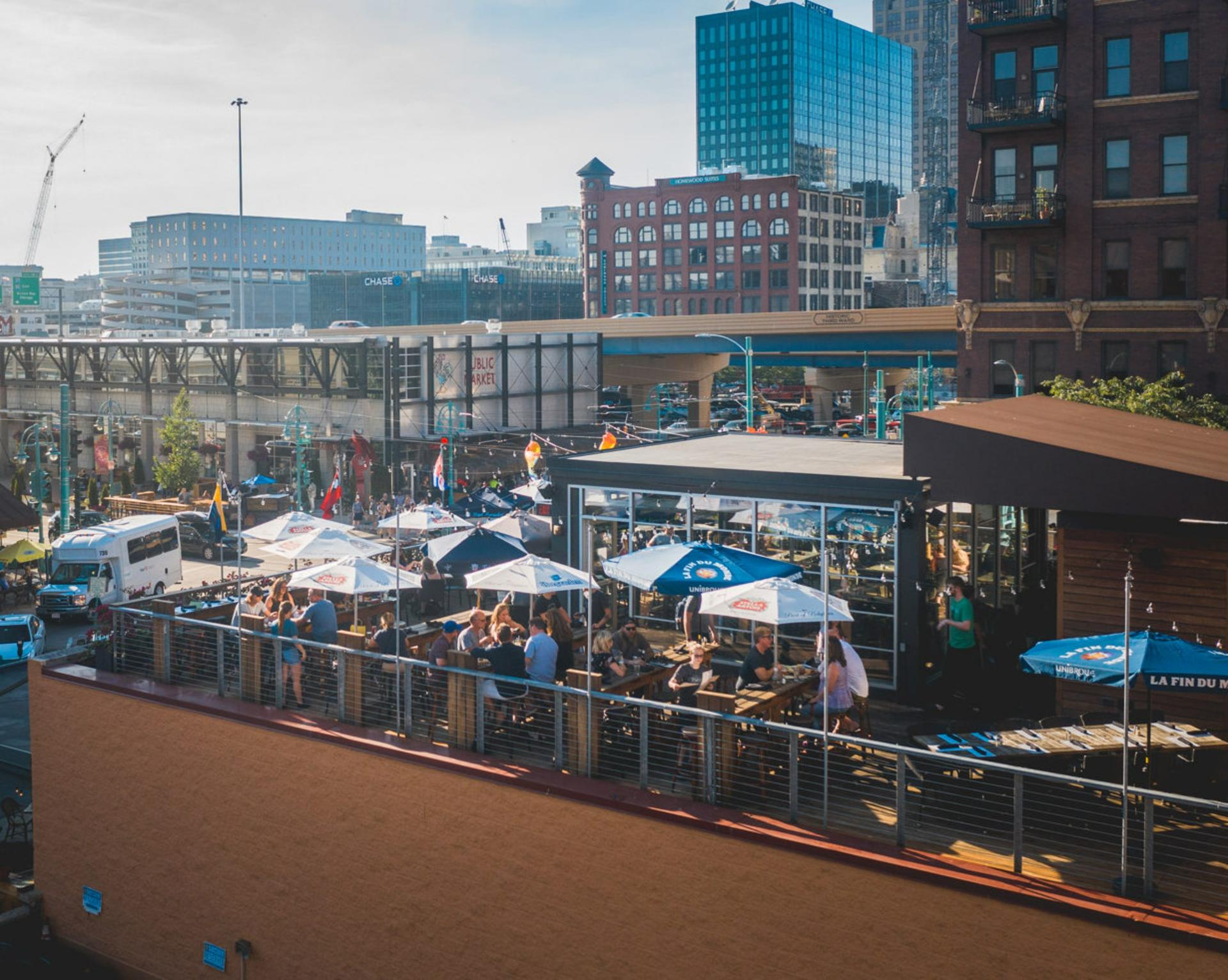 Portion of Rooftop Patio