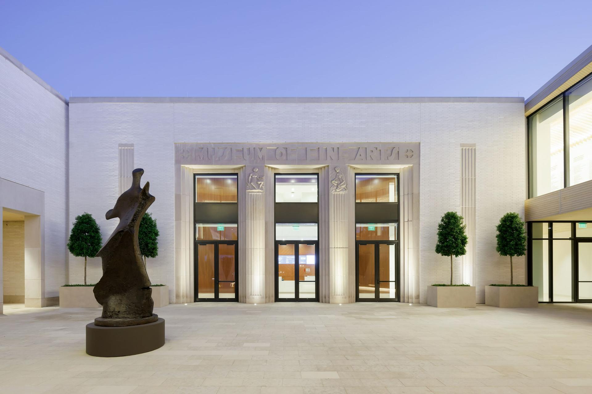 Courtyard Entrance with 1937 Lobby