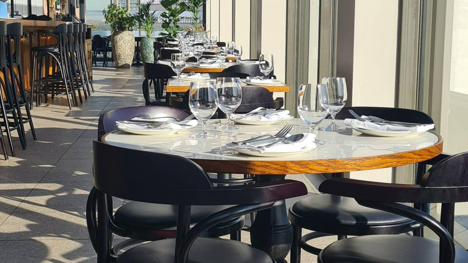 Semi-Private Dining Area