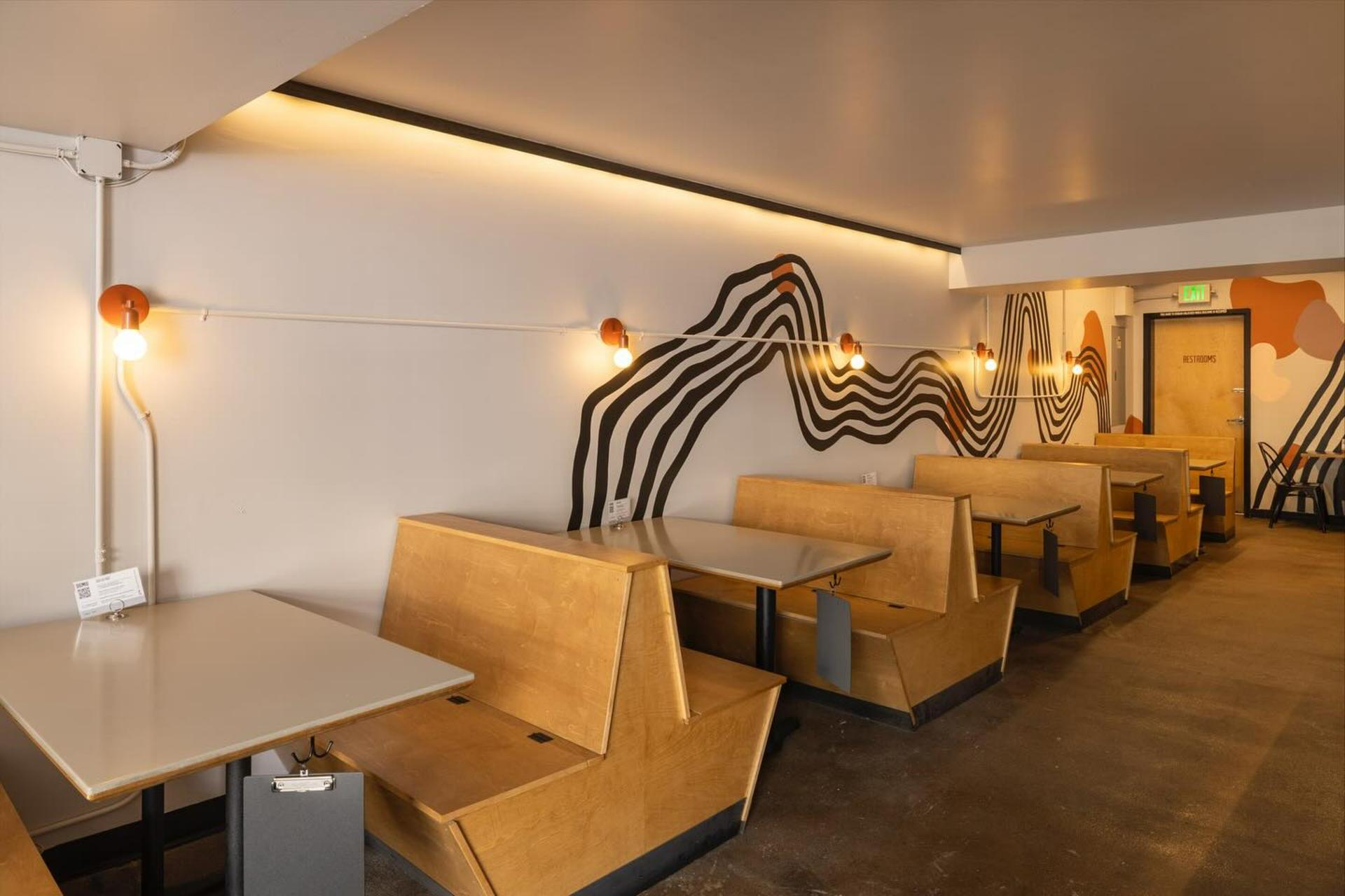 Semi-Private Dining Area