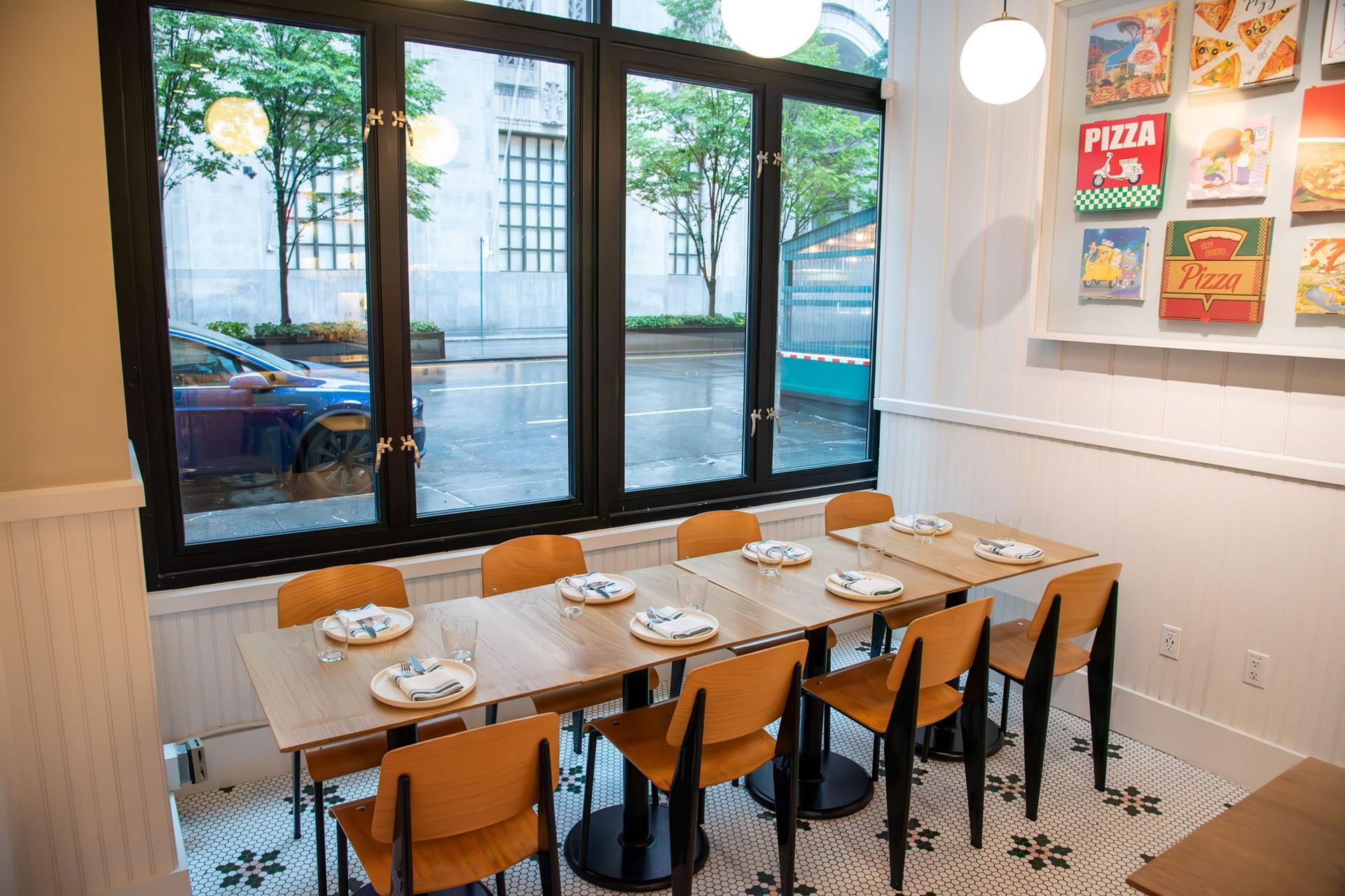 Front Window & Bar Seating