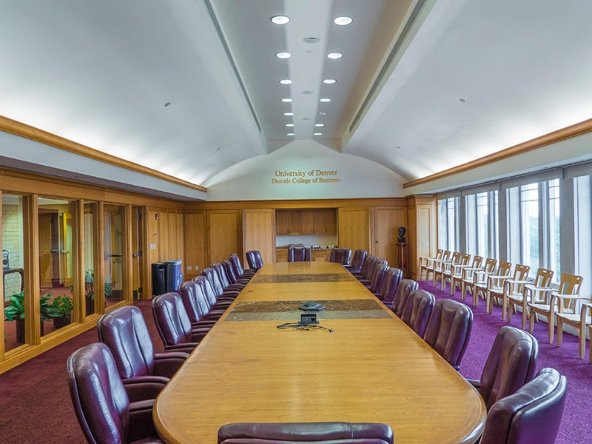 Daniels College of Business, Schneider Boardroom