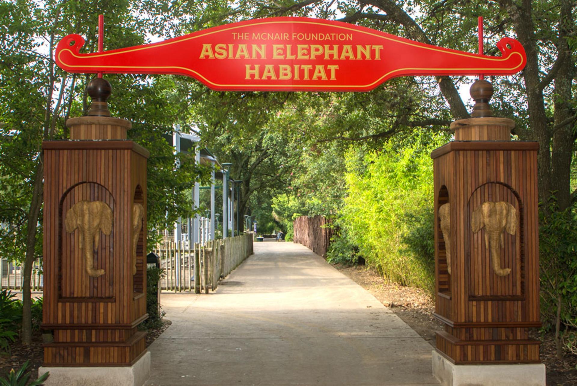 McNair Asian Elephant Habitat