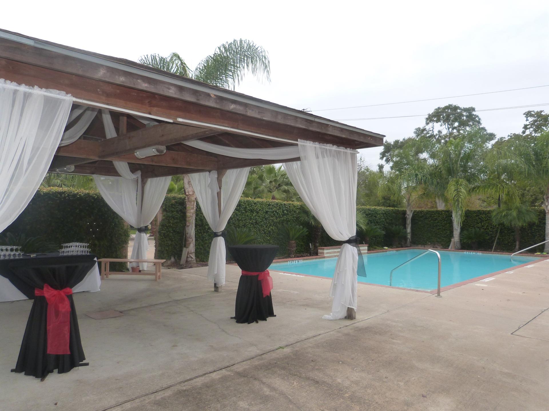 Poolside Gazebo Area