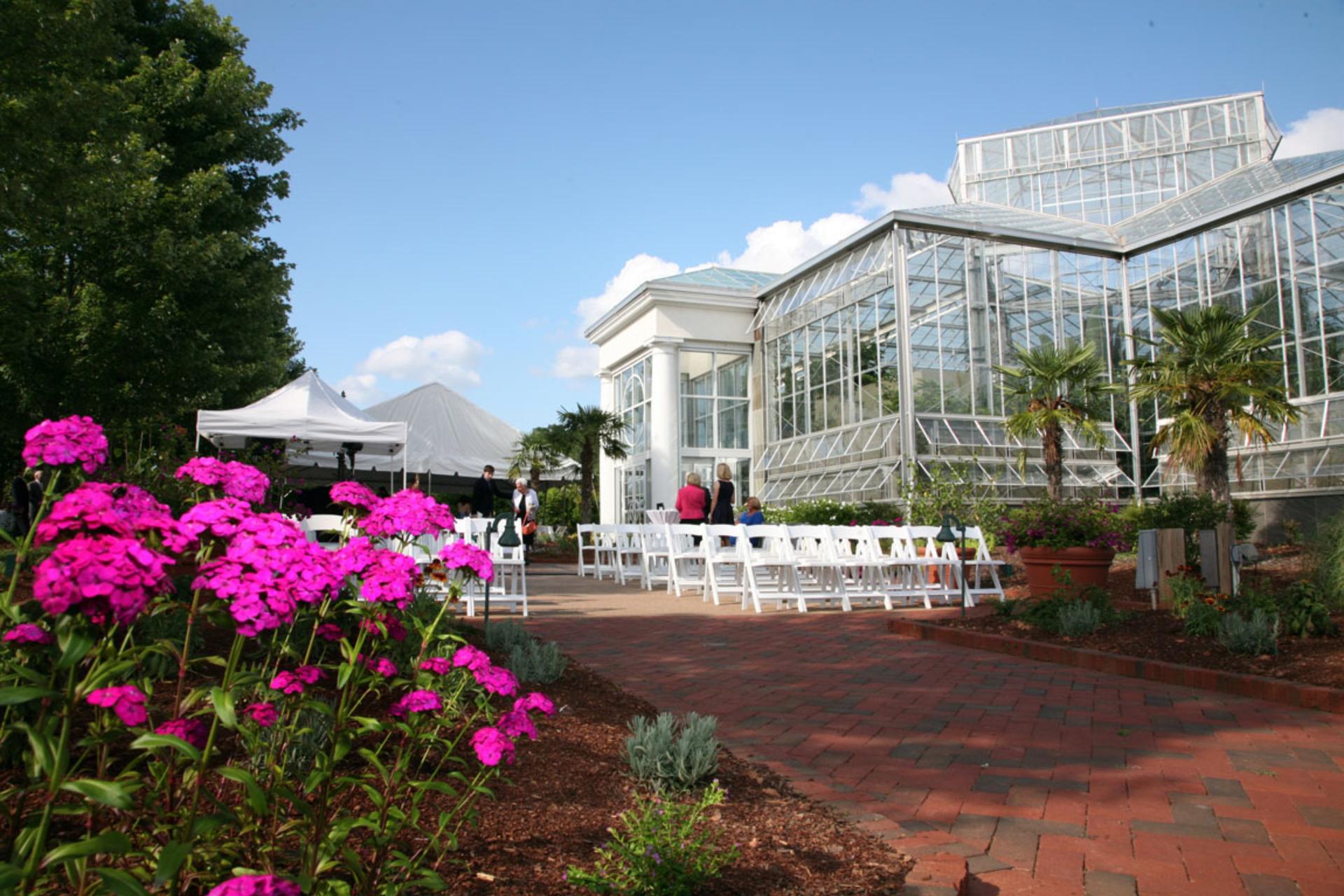 William H. Williamson, III, Orchid Conservatory & Terrace