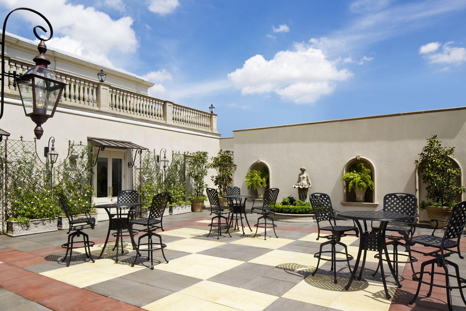 Mercier Terrace Courtyard