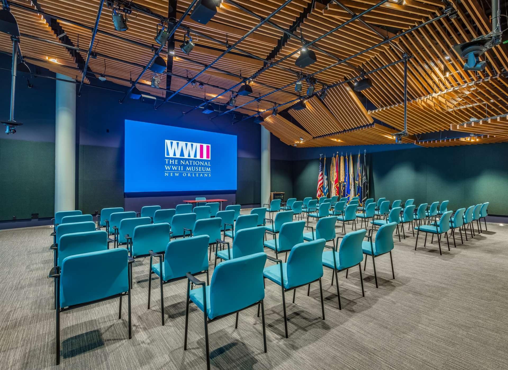 The Karen H. Bechtel and William M. Osborne III Media Auditorium
