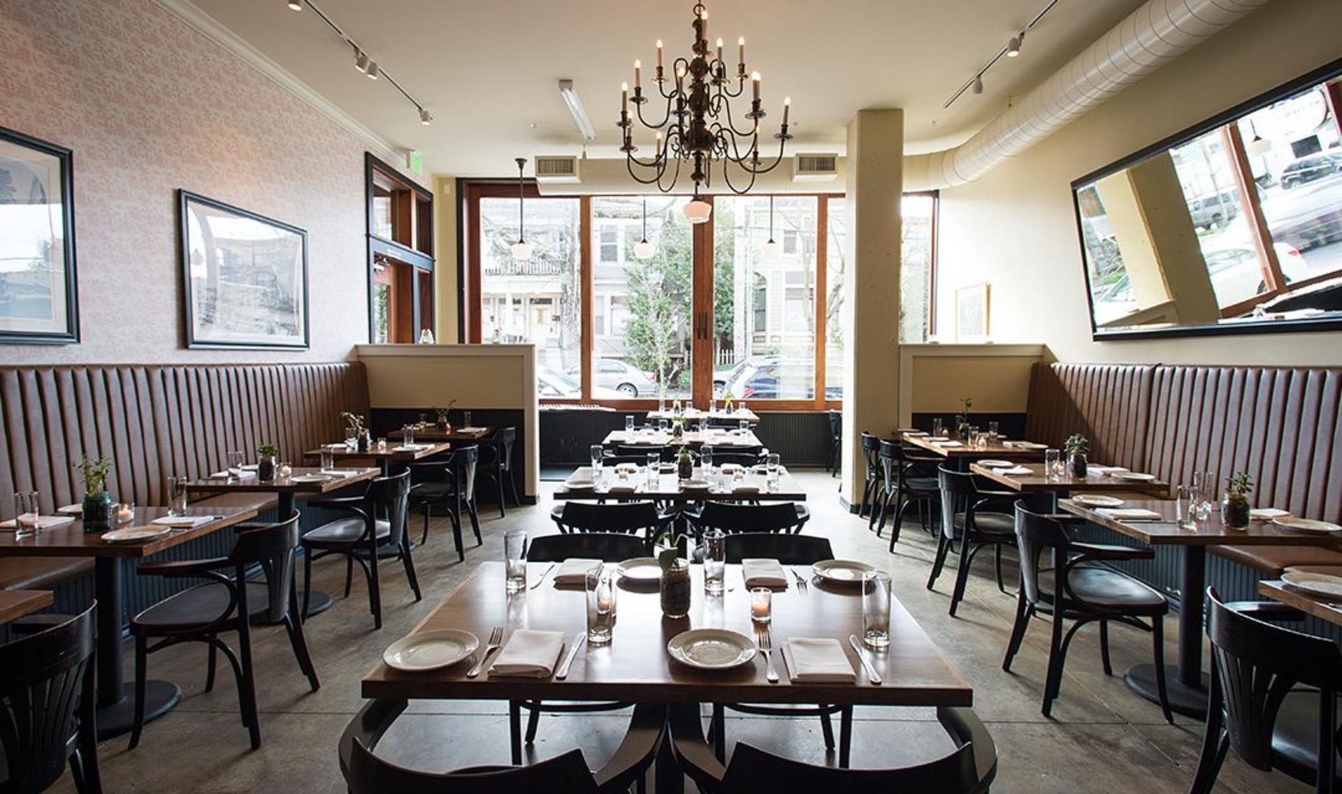 Combined Dining and Bar Room