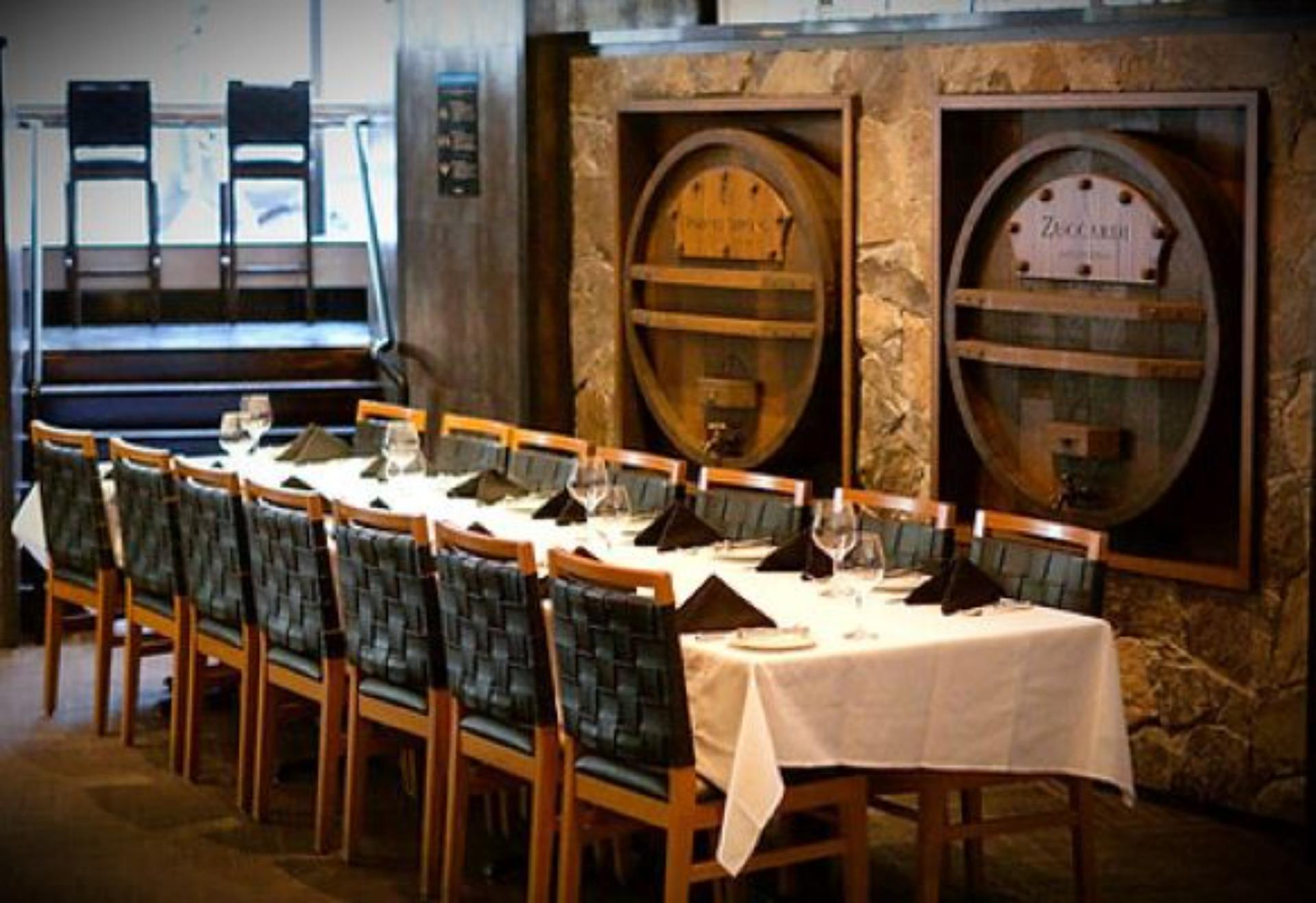 Wine Barrel View