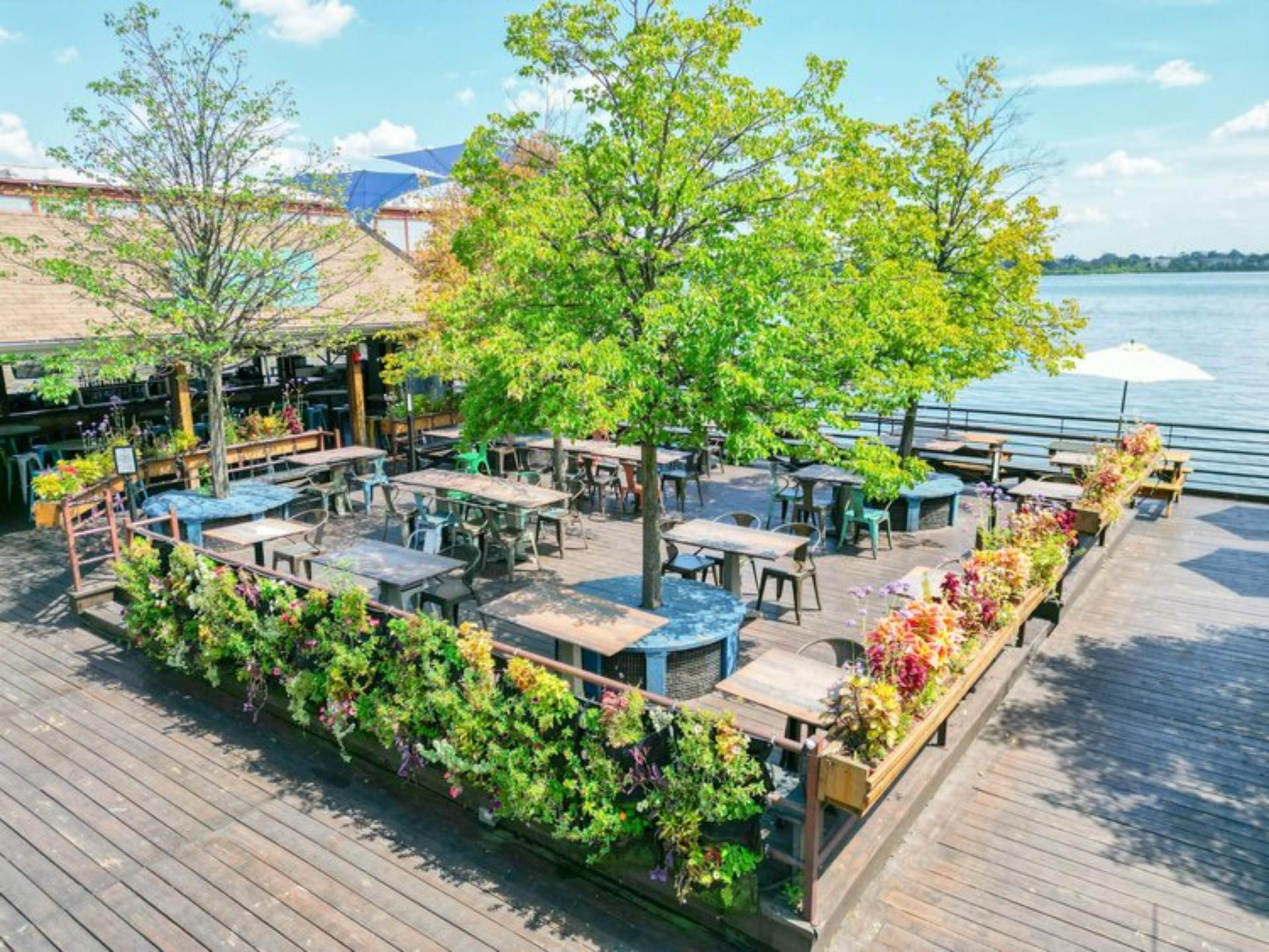 Extended Patio with Craft Bar