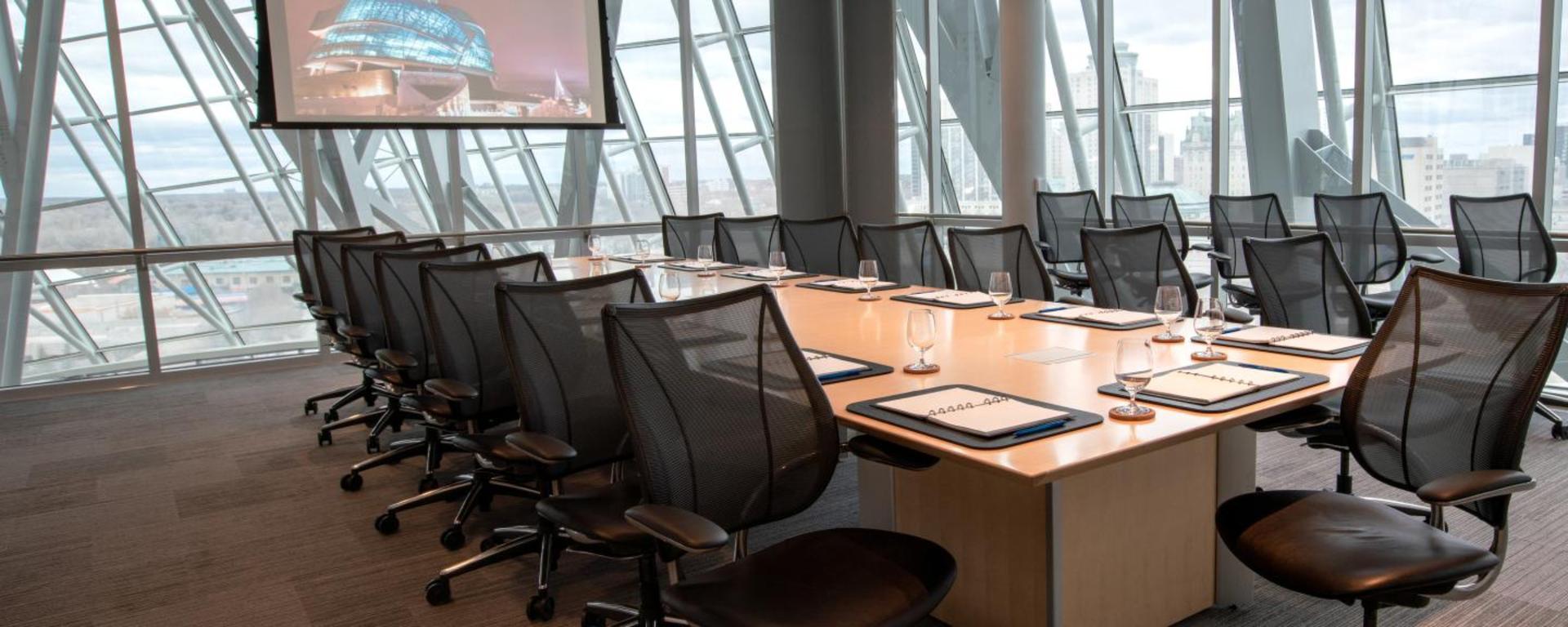Senator Nancy Ruth Boardroom and Carolyn Sifton Foundation Terrace