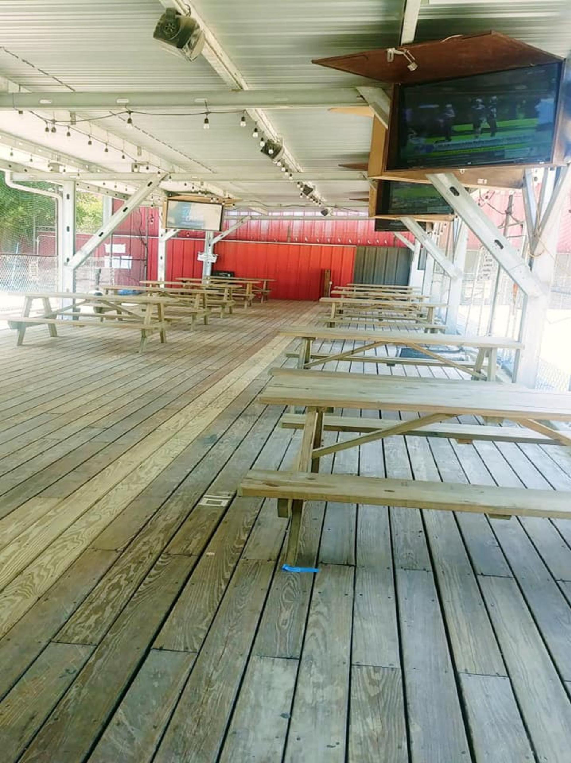 Private Covered Deck