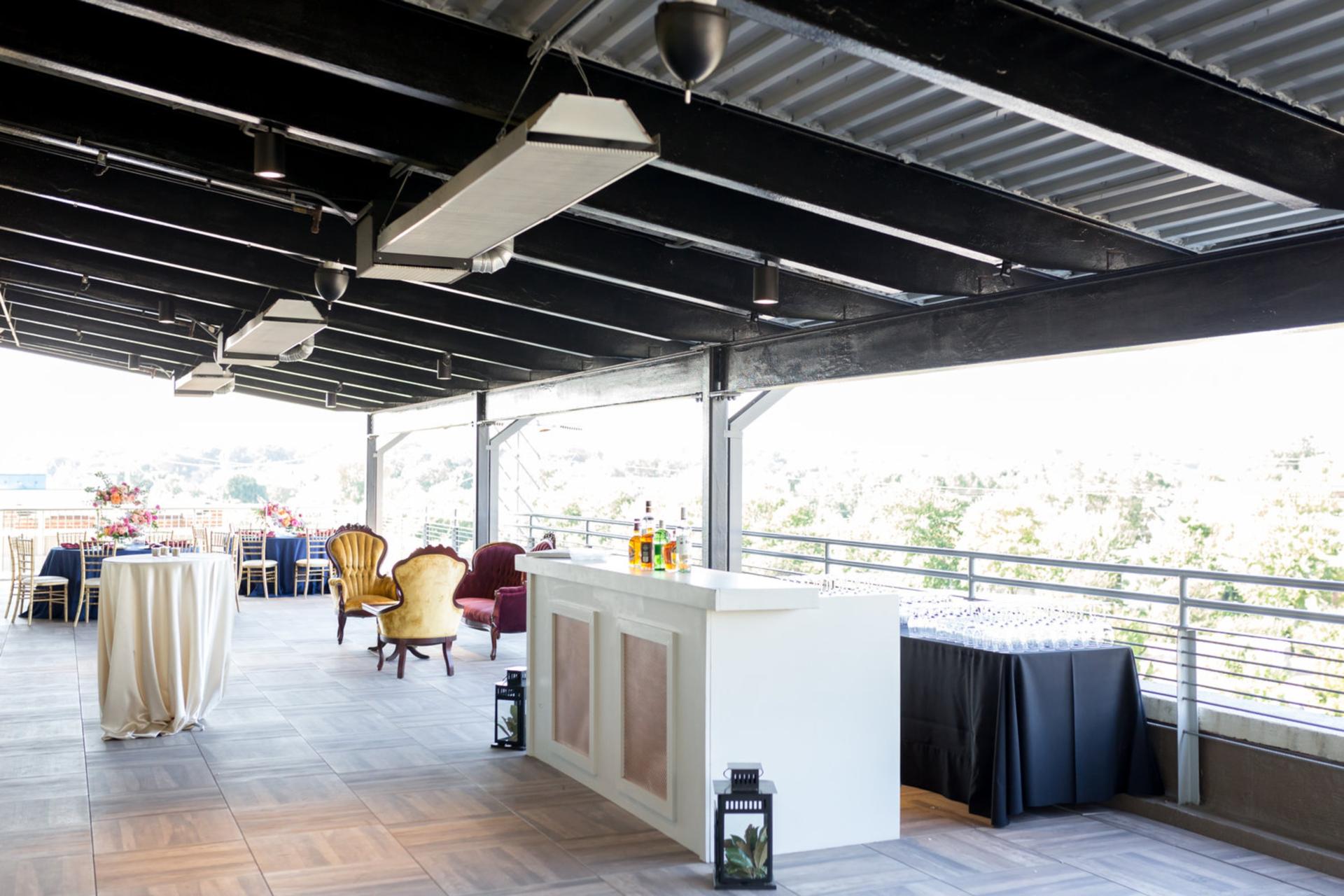 Covered Outdoor Terrace
