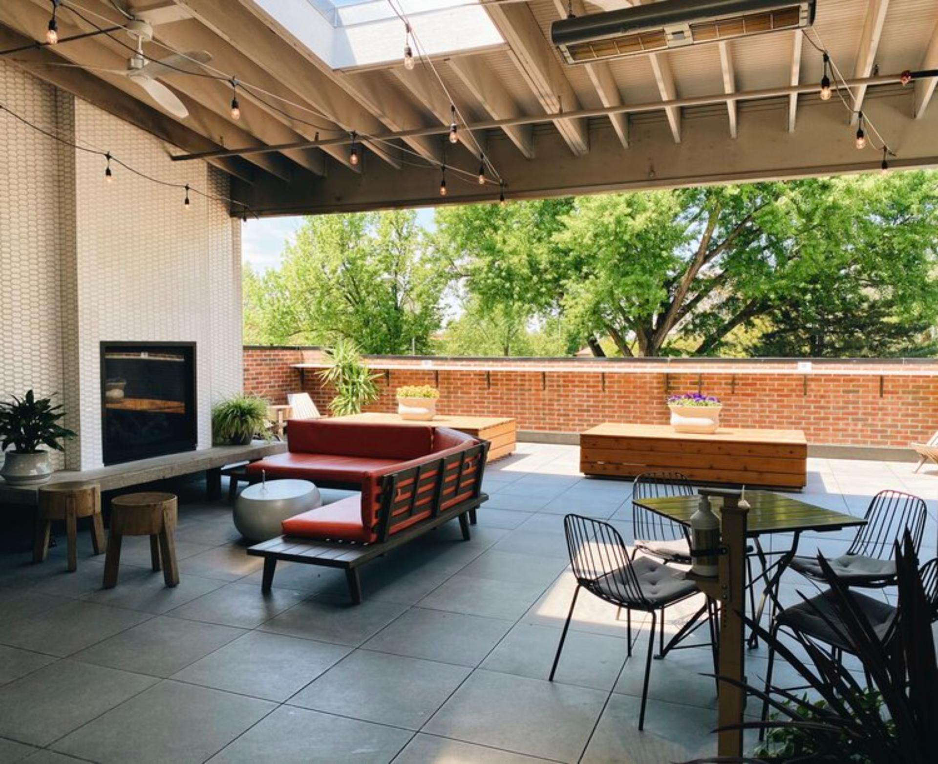 Upstairs Patio