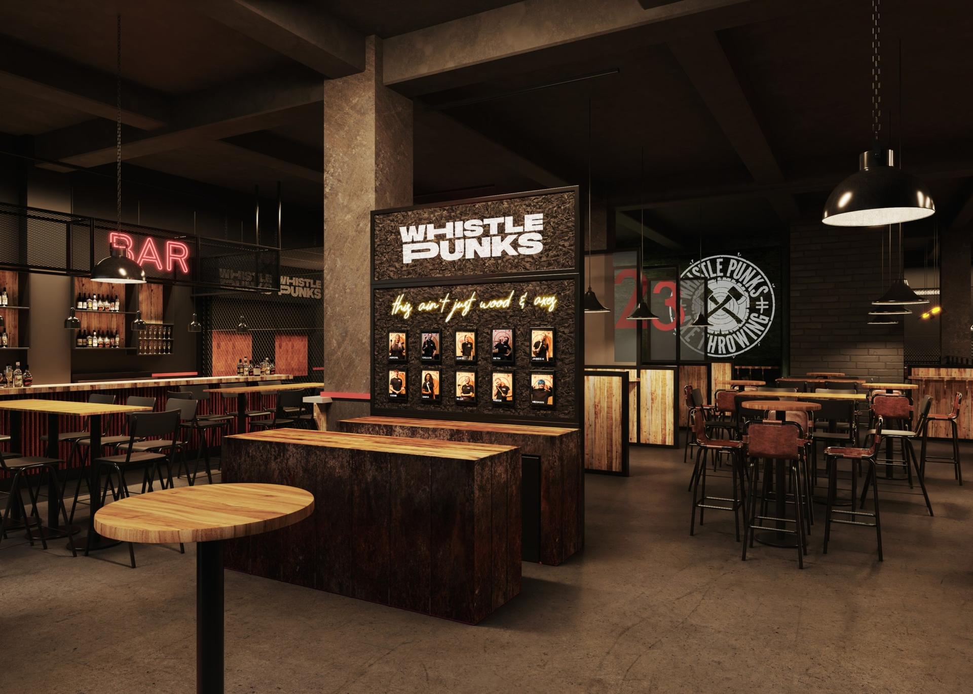 Full Buyout of Whistle Punks Urban Axe Throwing London