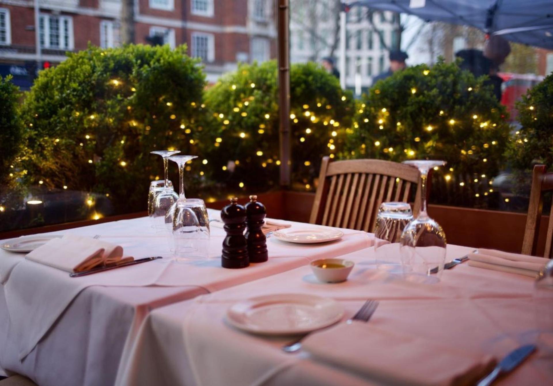 Outdoor Dining Space