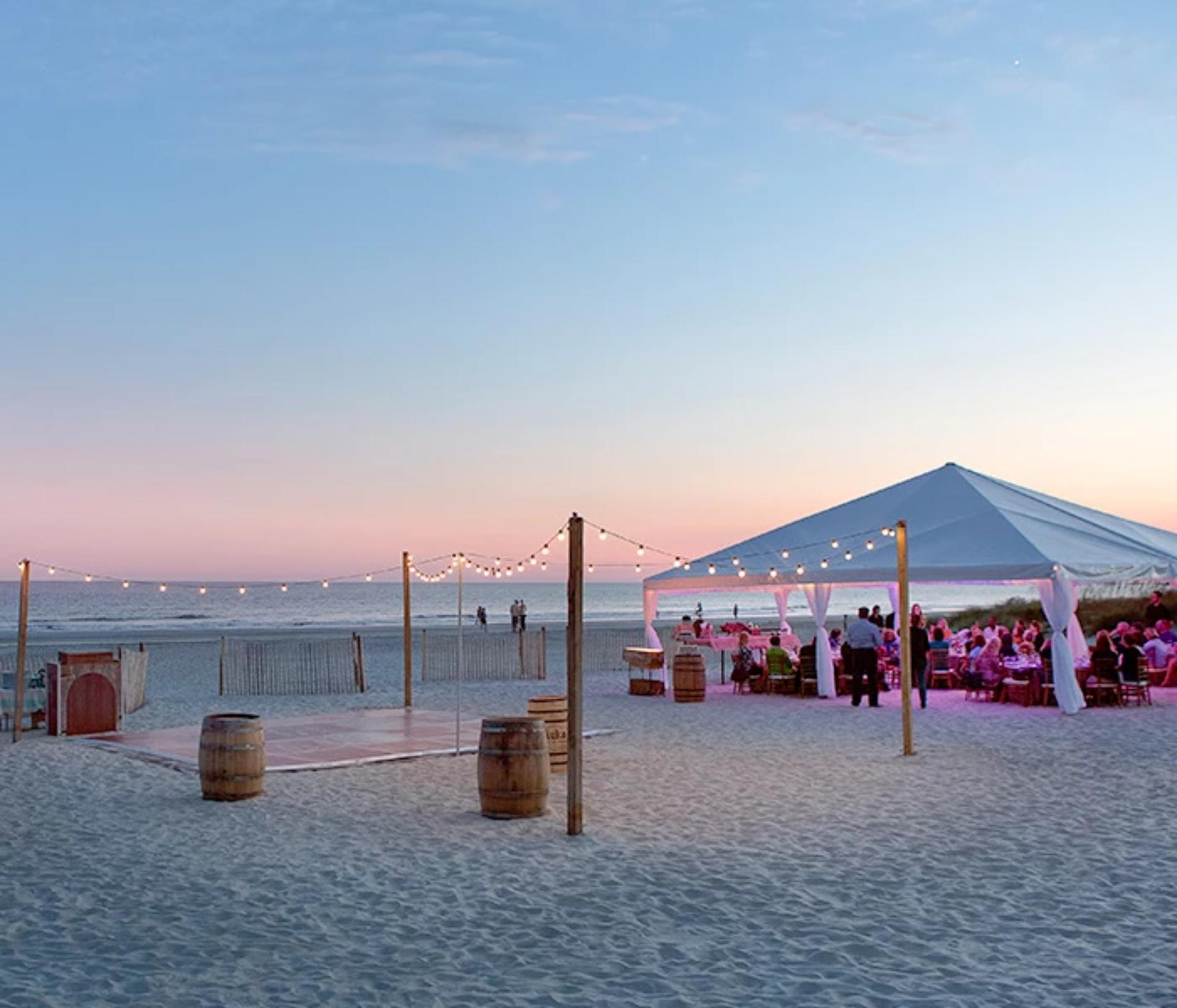 Tiki Beach with Tent