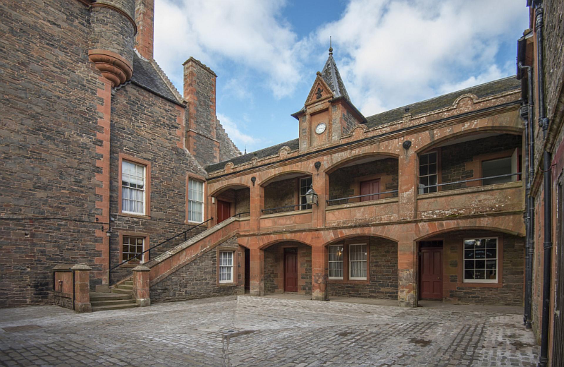 Cobbled Courtyard