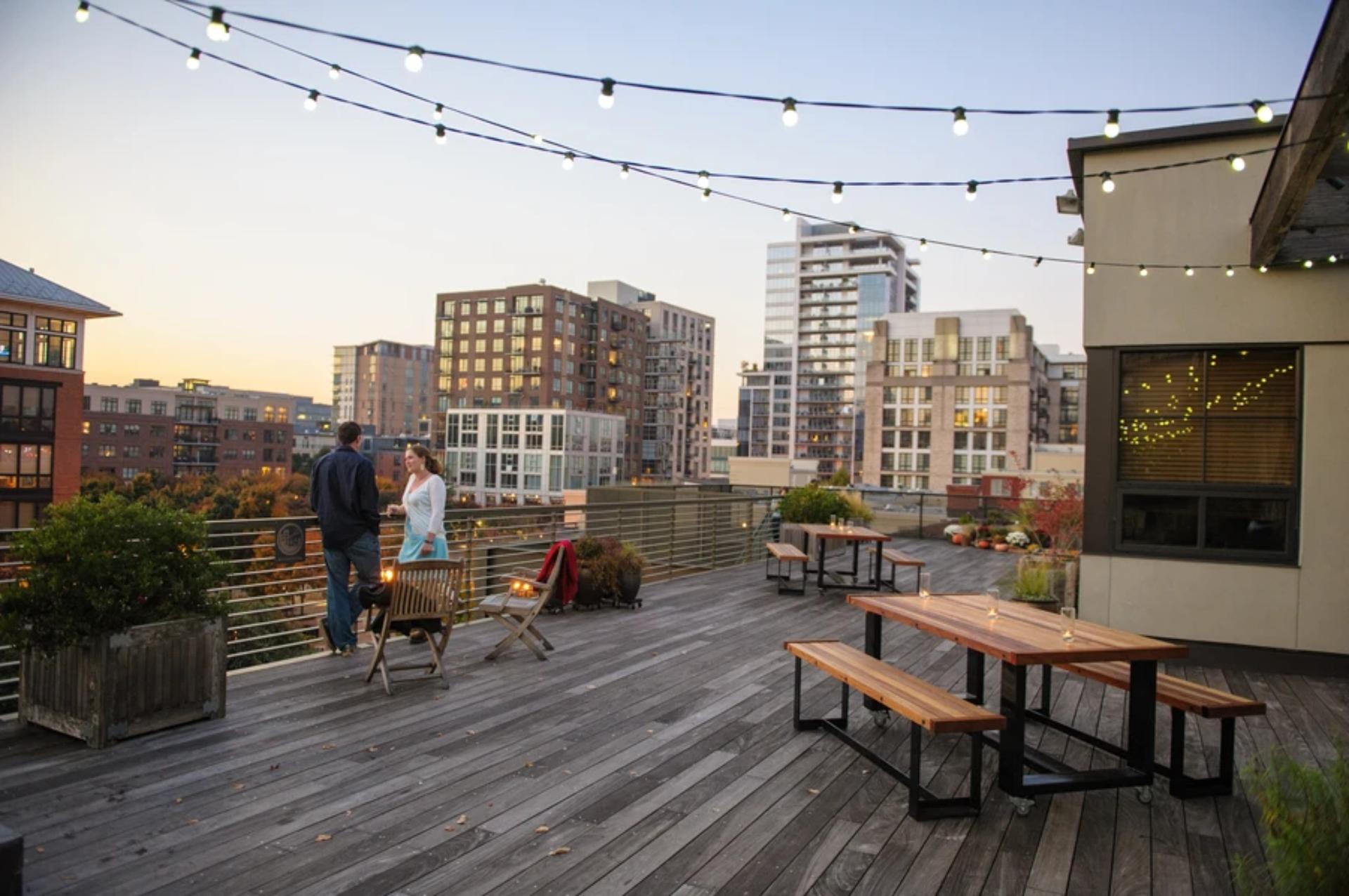 The Rooftop Terrace at Ecotrust
