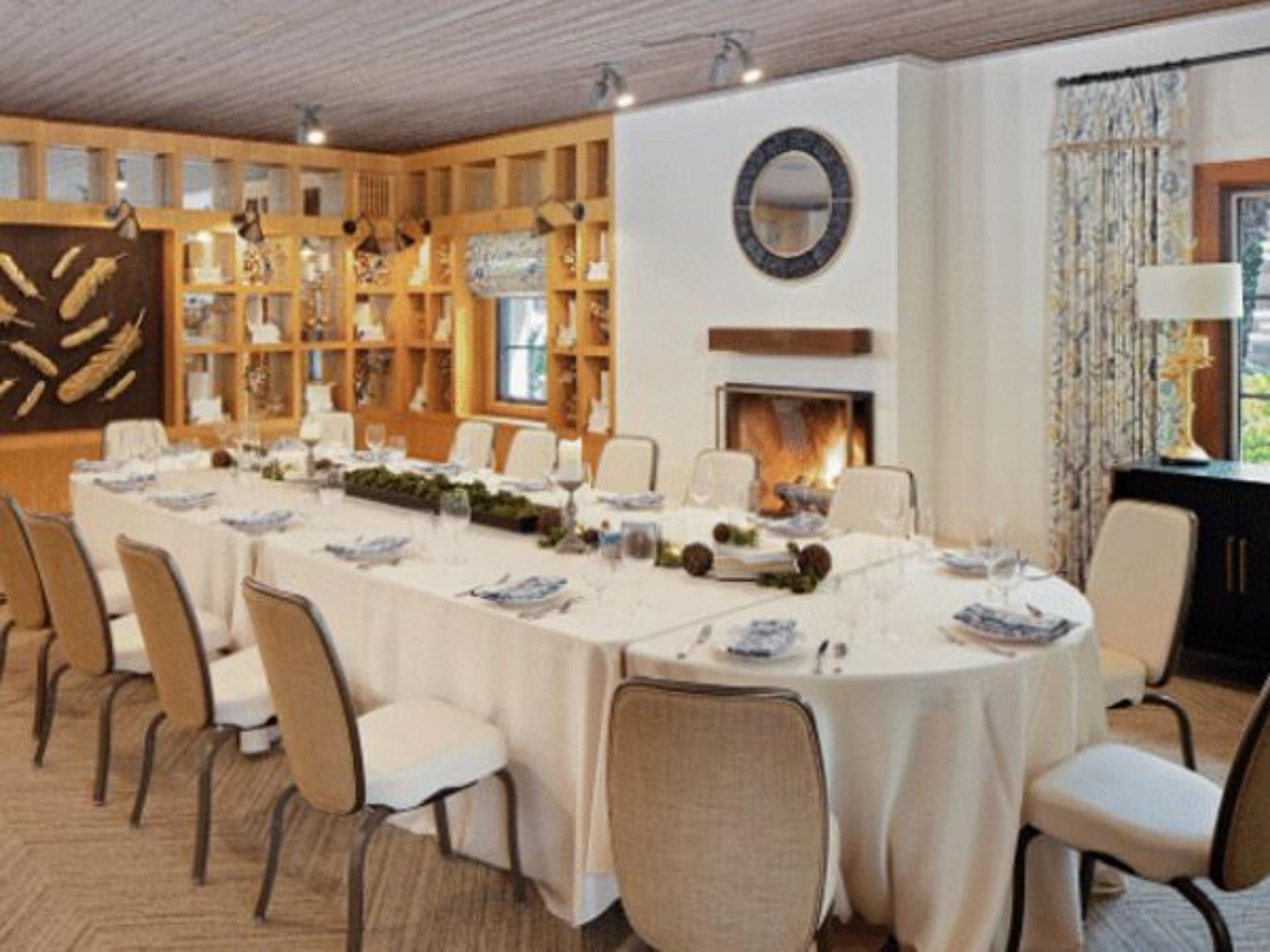 Hidden Feather Dining Room