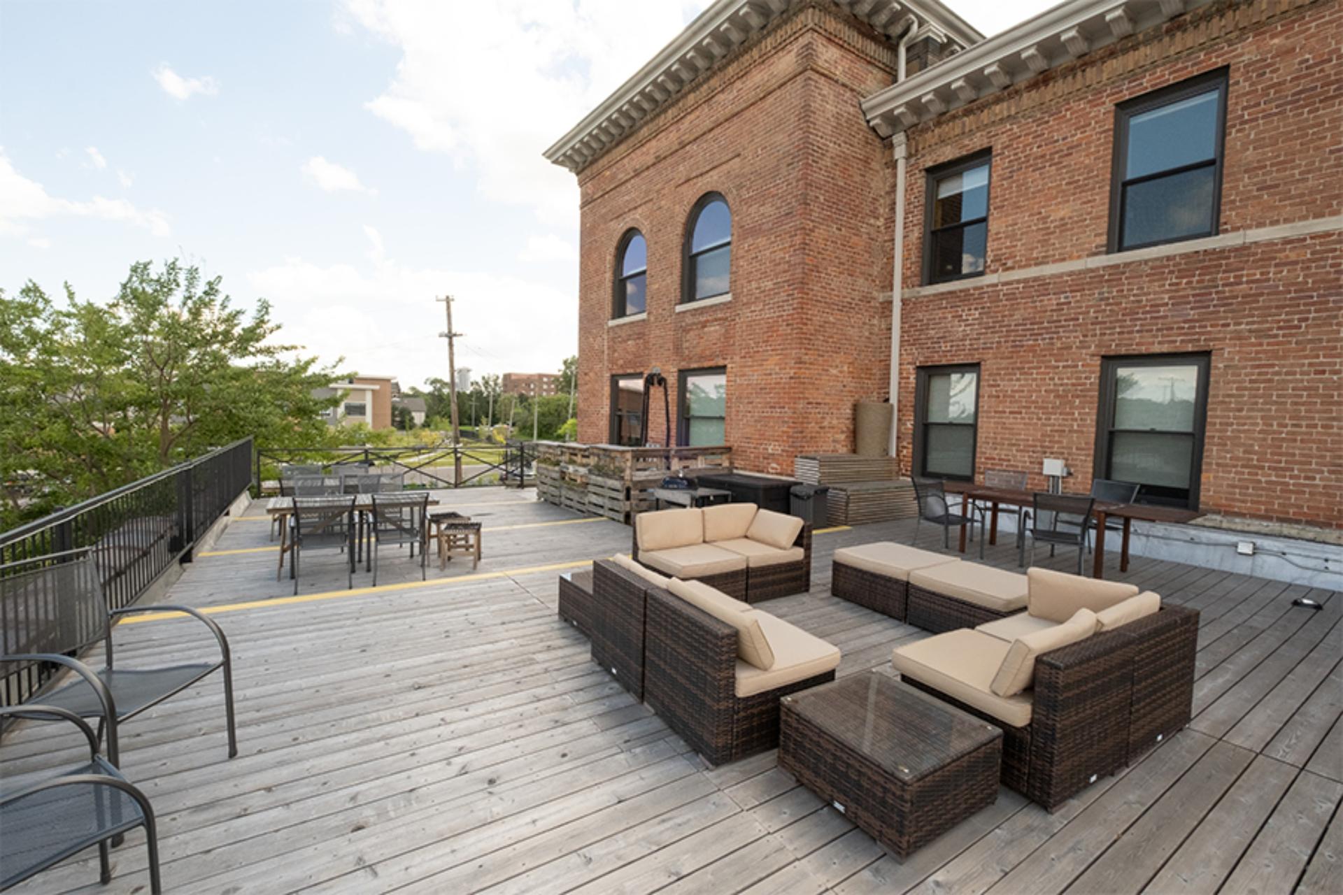 Second-floor Deck