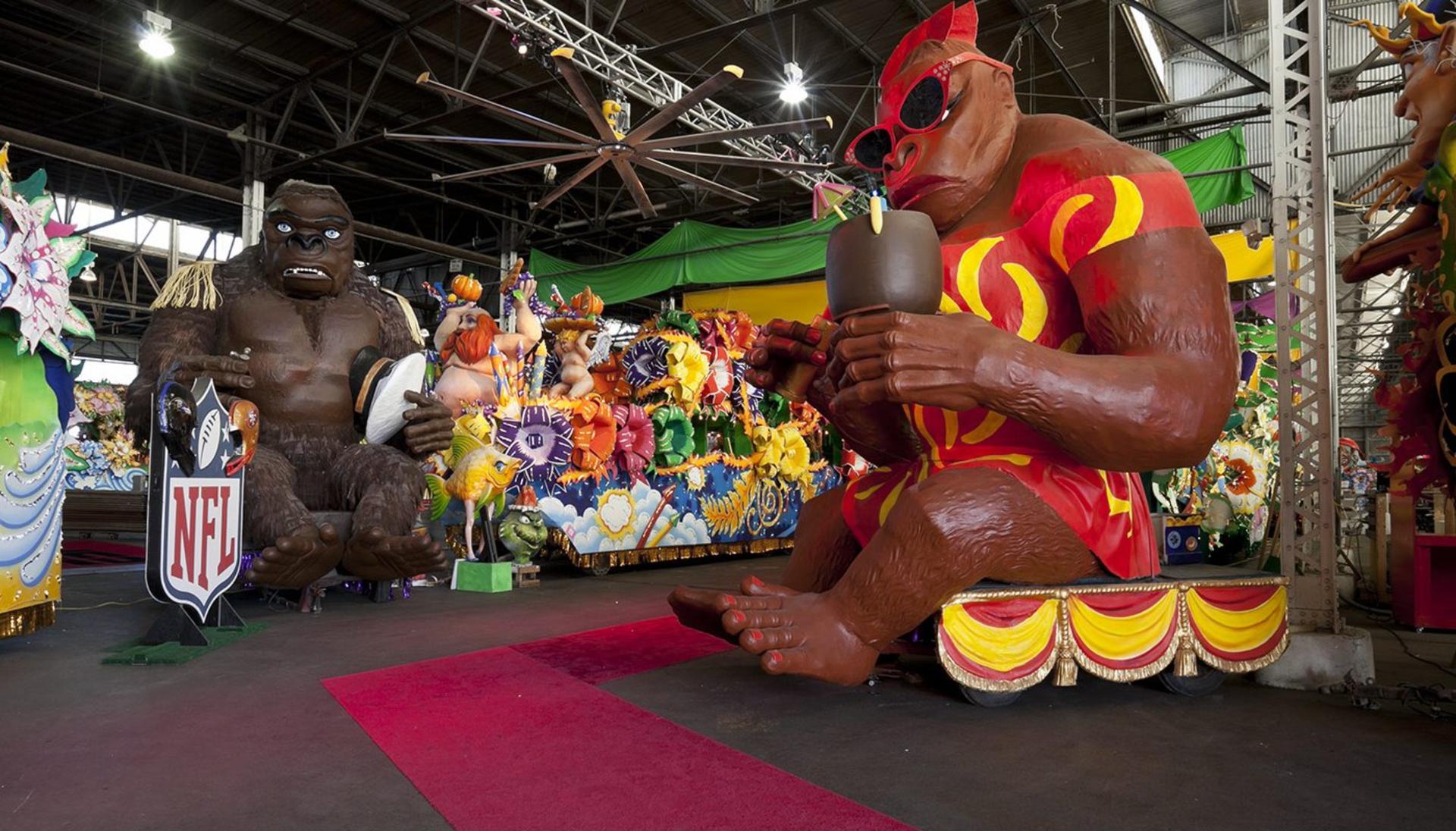 Mardi Gras World Float Den
